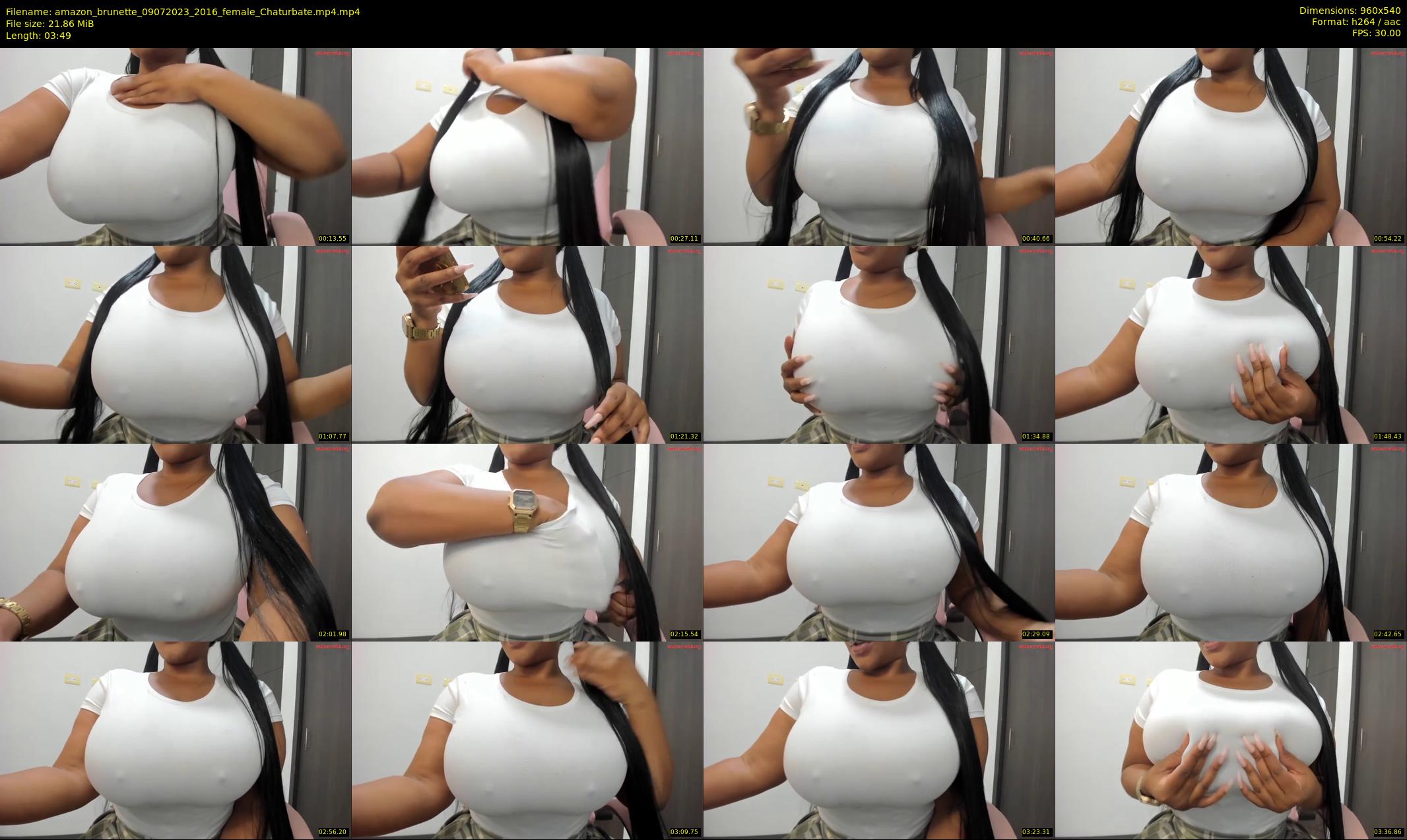 amazon_brunette — 4 minute Chaturbate female cam show recording, 480p, Jul 9, 2023