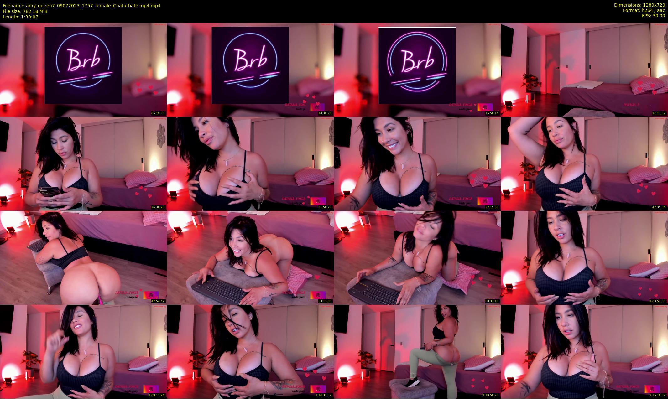 amy_queen7 — 91 minute Chaturbate female cam show recording, 720p, Jul 9, 2023