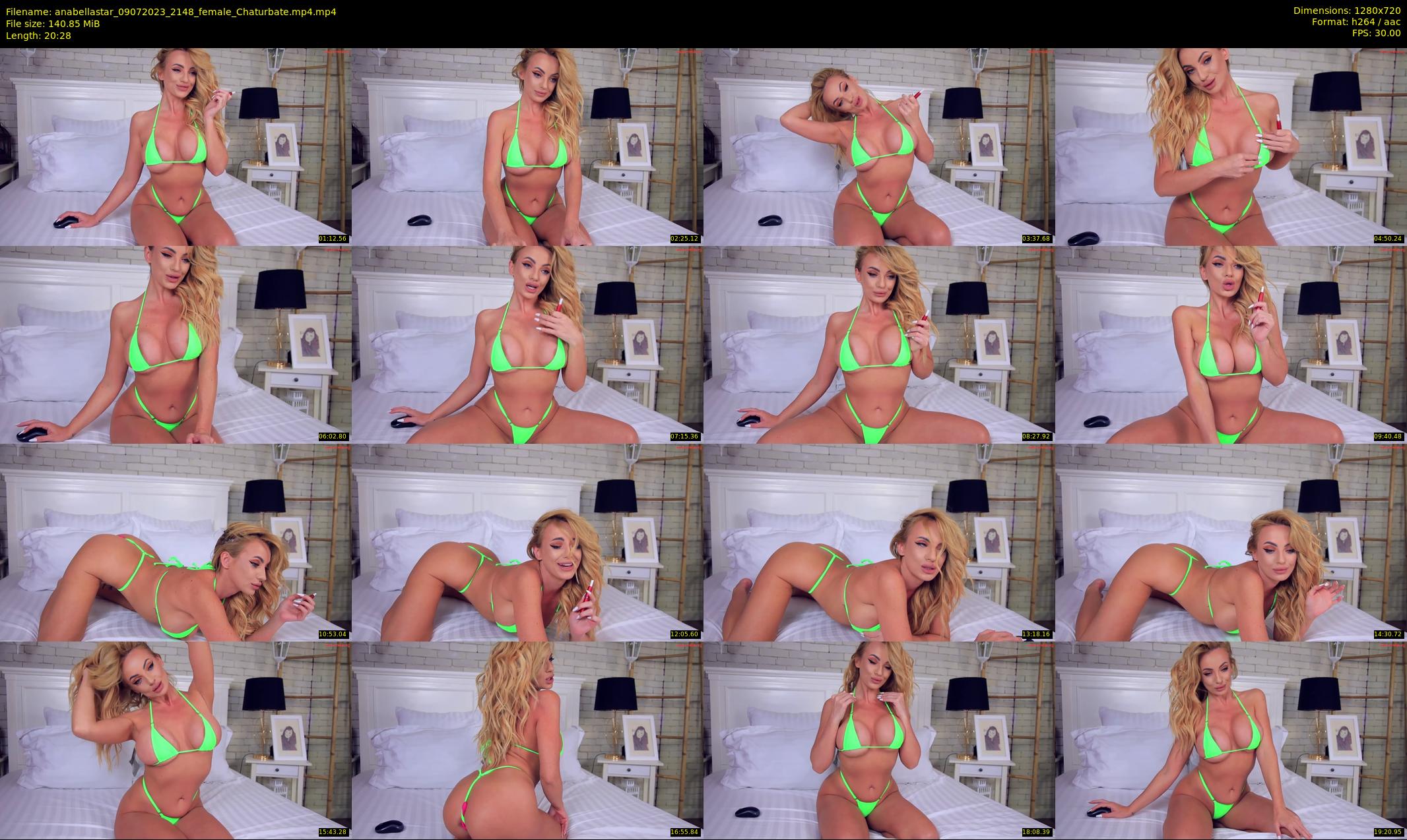 anabellastar — 21 minute Chaturbate female cam show recording, 720p, Jul 9, 2023