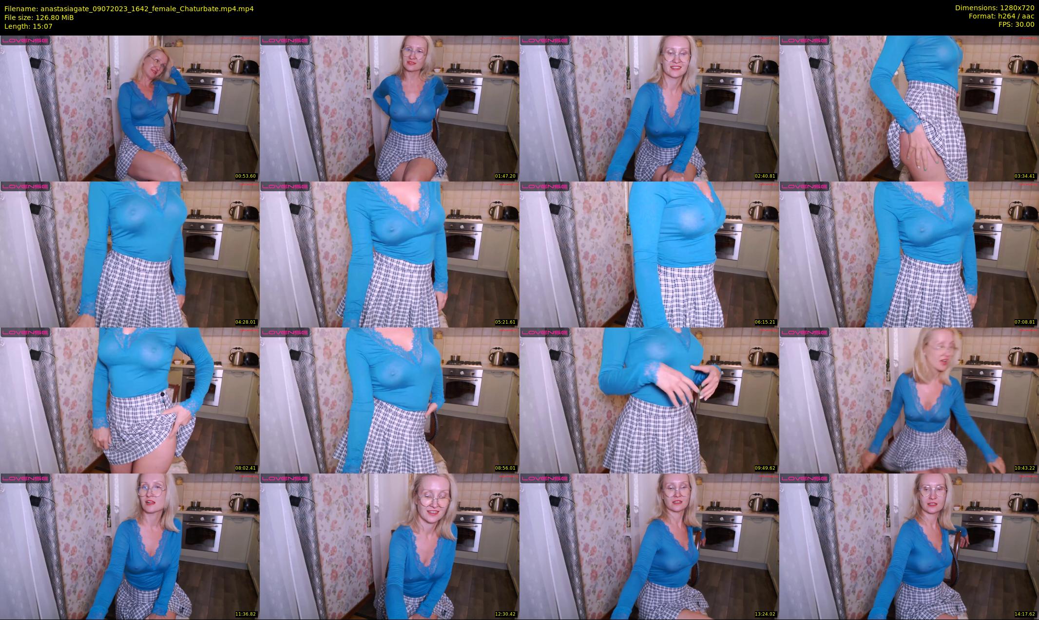 anastasiagate — 16 minute Chaturbate female cam show recording, 720p, Jul 9, 2023