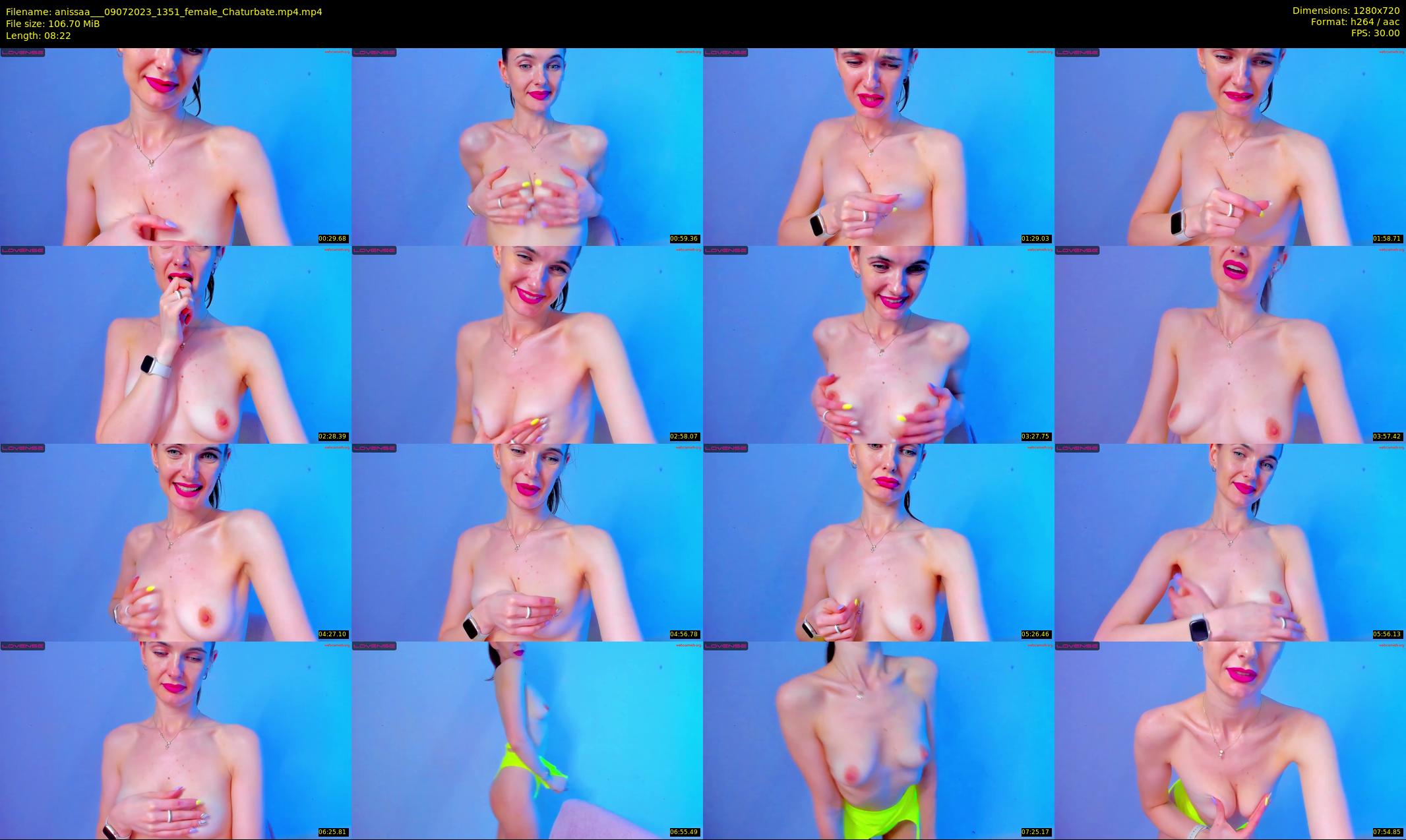 anissaa__ — 9 minute Chaturbate female cam show recording, 720p, Jul 9, 2023