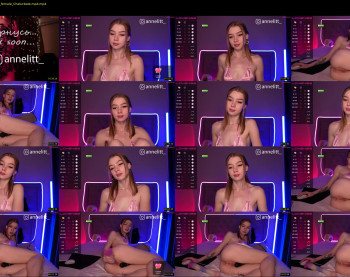 annelitt — 62 minute Chaturbate female cam show recording, 720p, Jul 10, 2023