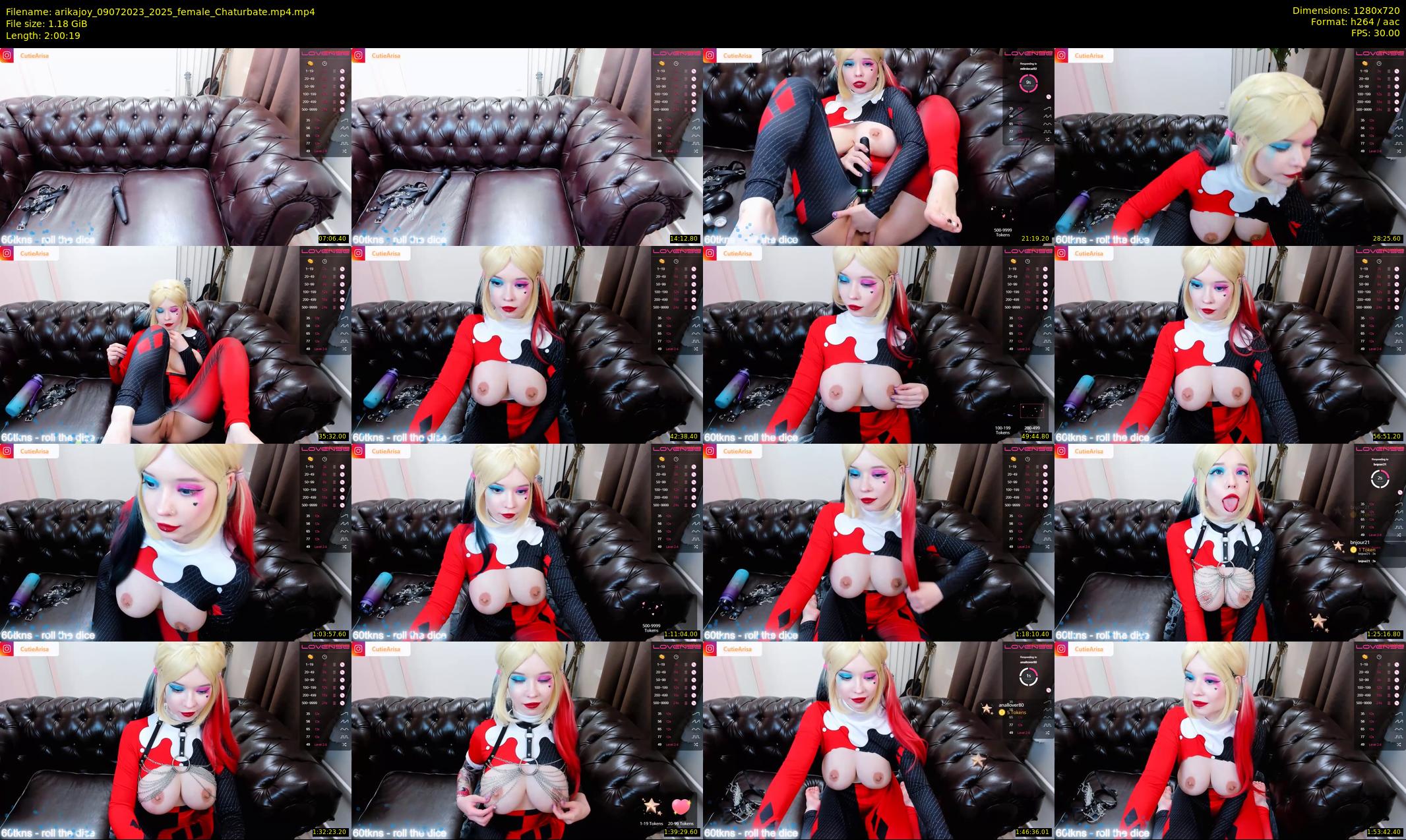arikajoy — 121 minute Chaturbate female cam show recording, 720p, Jul 9, 2023