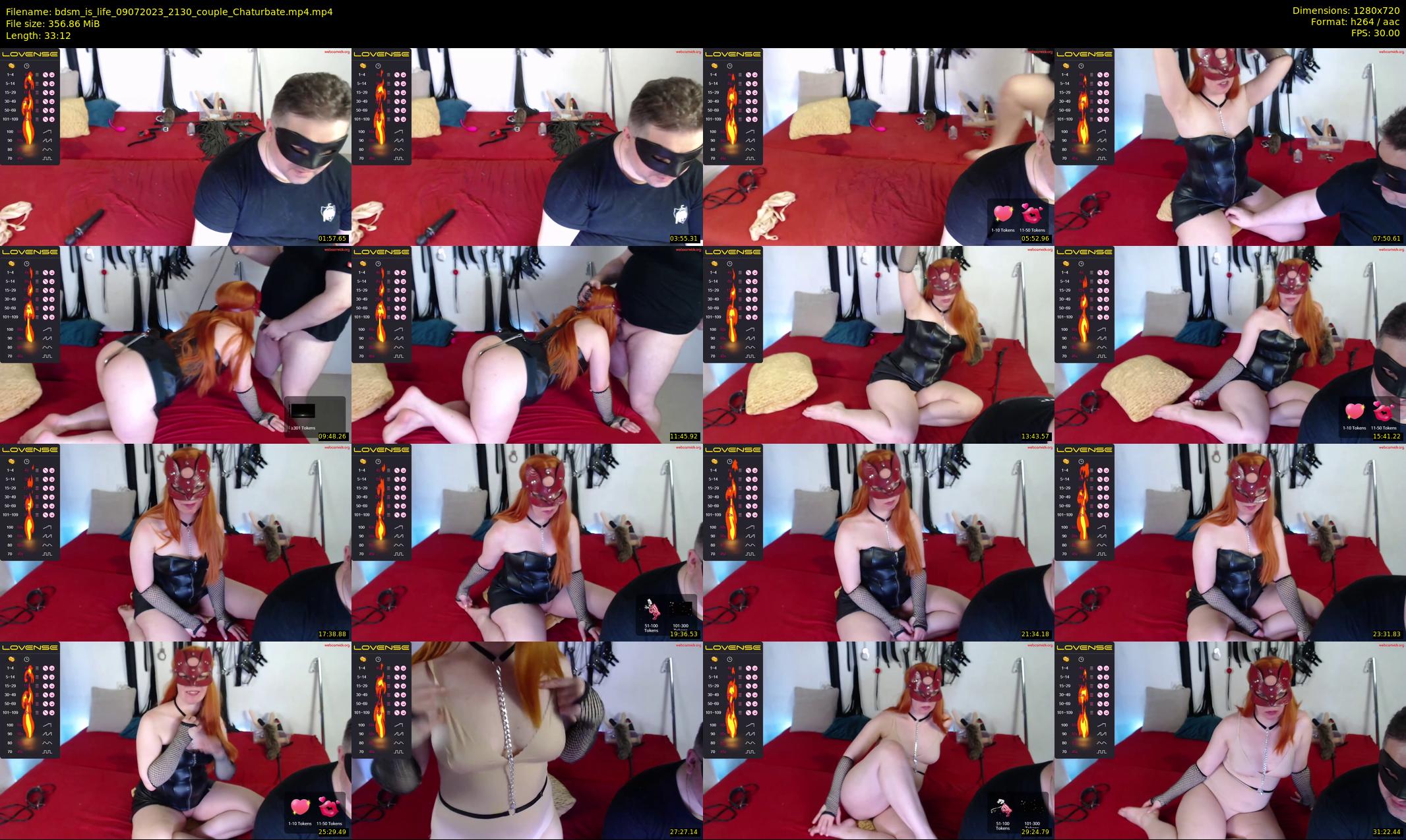 bdsm_is_life — 34 minute Chaturbate couple cam show recording, 720p, Jul 9, 2023
