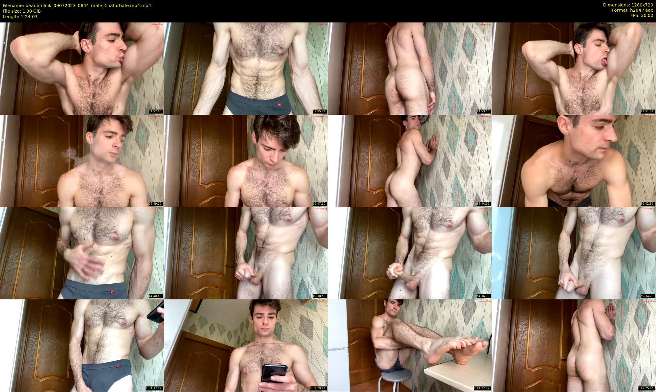 beautifulnik — 85 minute Chaturbate male cam show recording, 720p, Jul 9, 2023