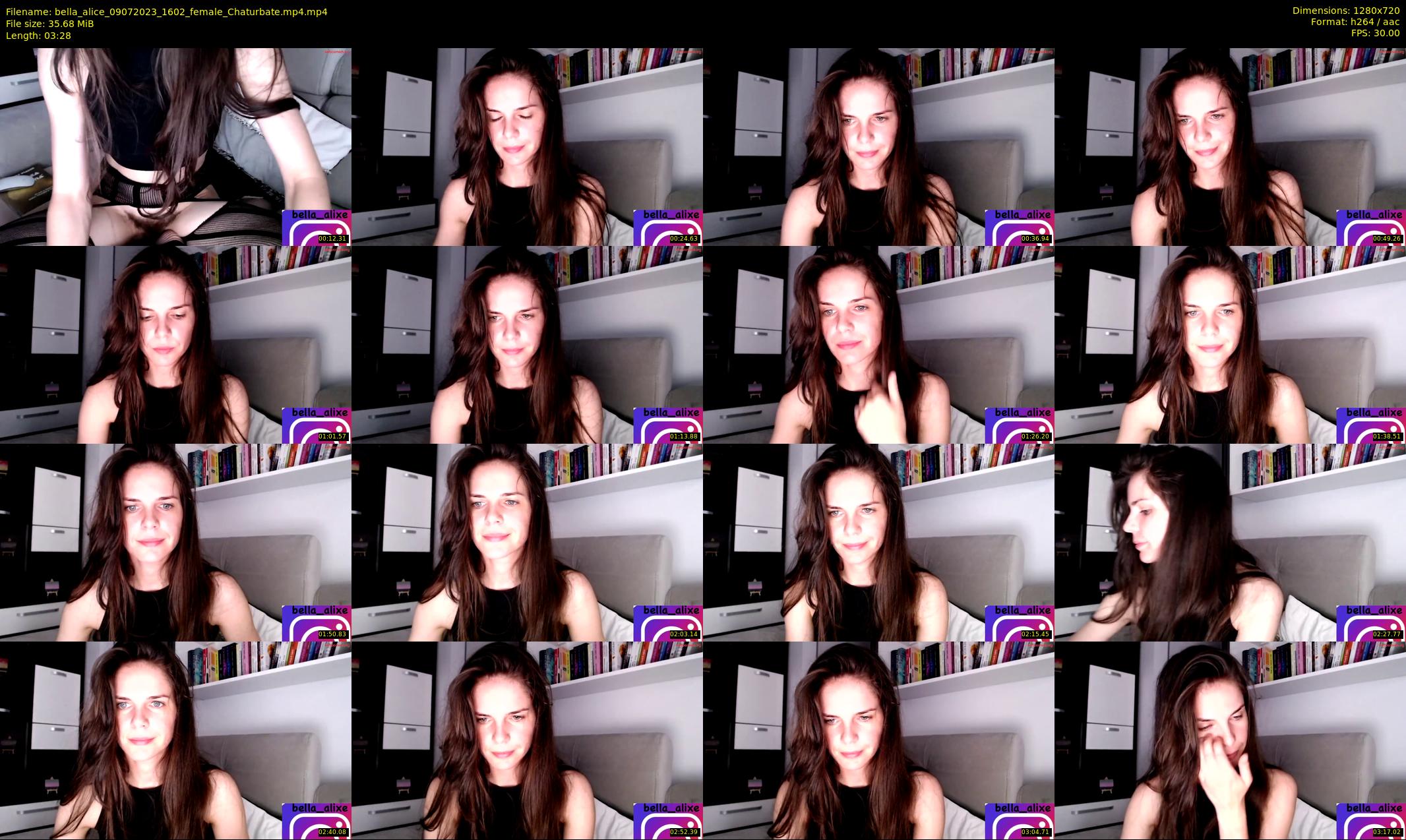 bella_alice — 4 minute Chaturbate female cam show recording, 720p, Jul 9, 2023