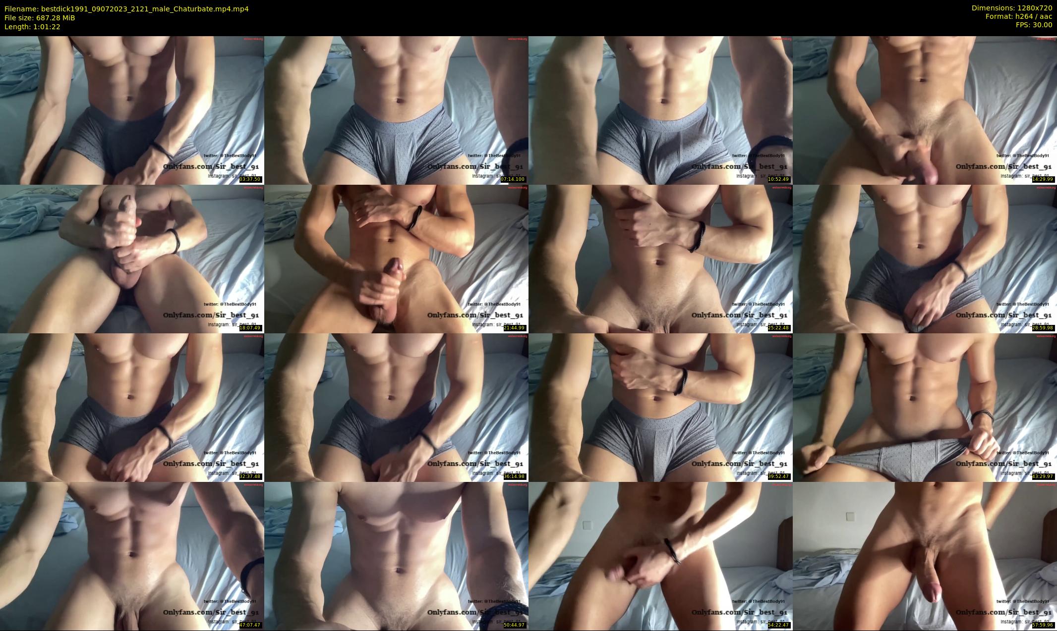 bestdick1991 — 62 minute Chaturbate male cam show recording, 720p, Jul 9, 2023