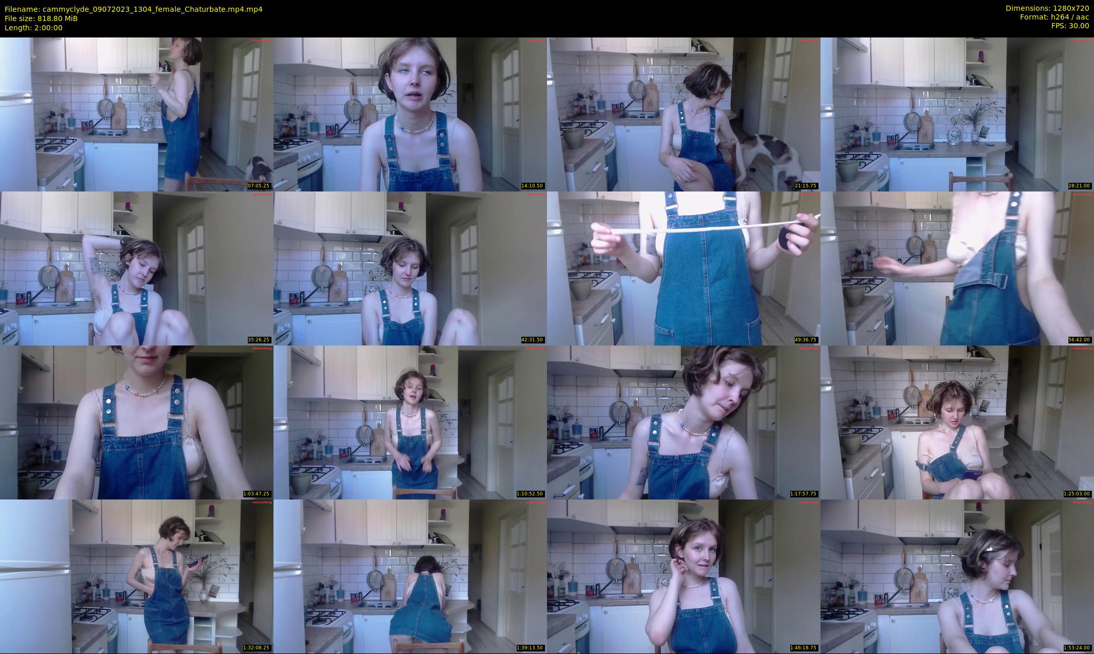 cammyclyde — 120 minute Chaturbate female cam show recording, 720p, Jul 9, 2023