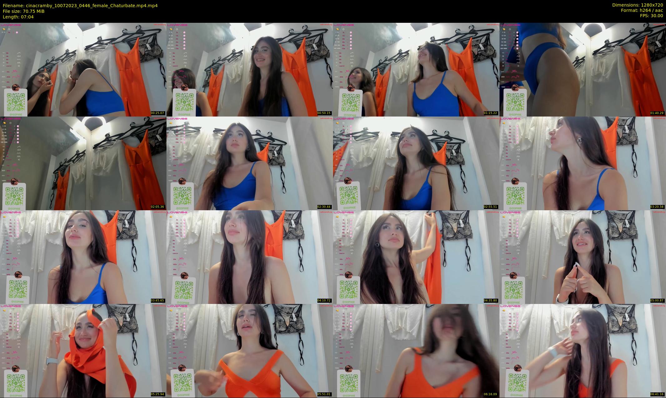 cinacramby — 8 minute Chaturbate female cam show recording, 720p, Jul 10, 2023