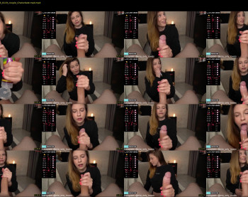 cutefacebigass — 4 minute Chaturbate couple cam show recording, 720p, Jul 10, 2023