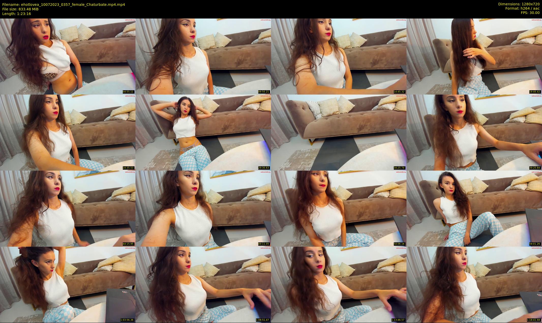 ehotlovea — 84 minute Chaturbate female cam show recording, 720p, Jul 10, 2023