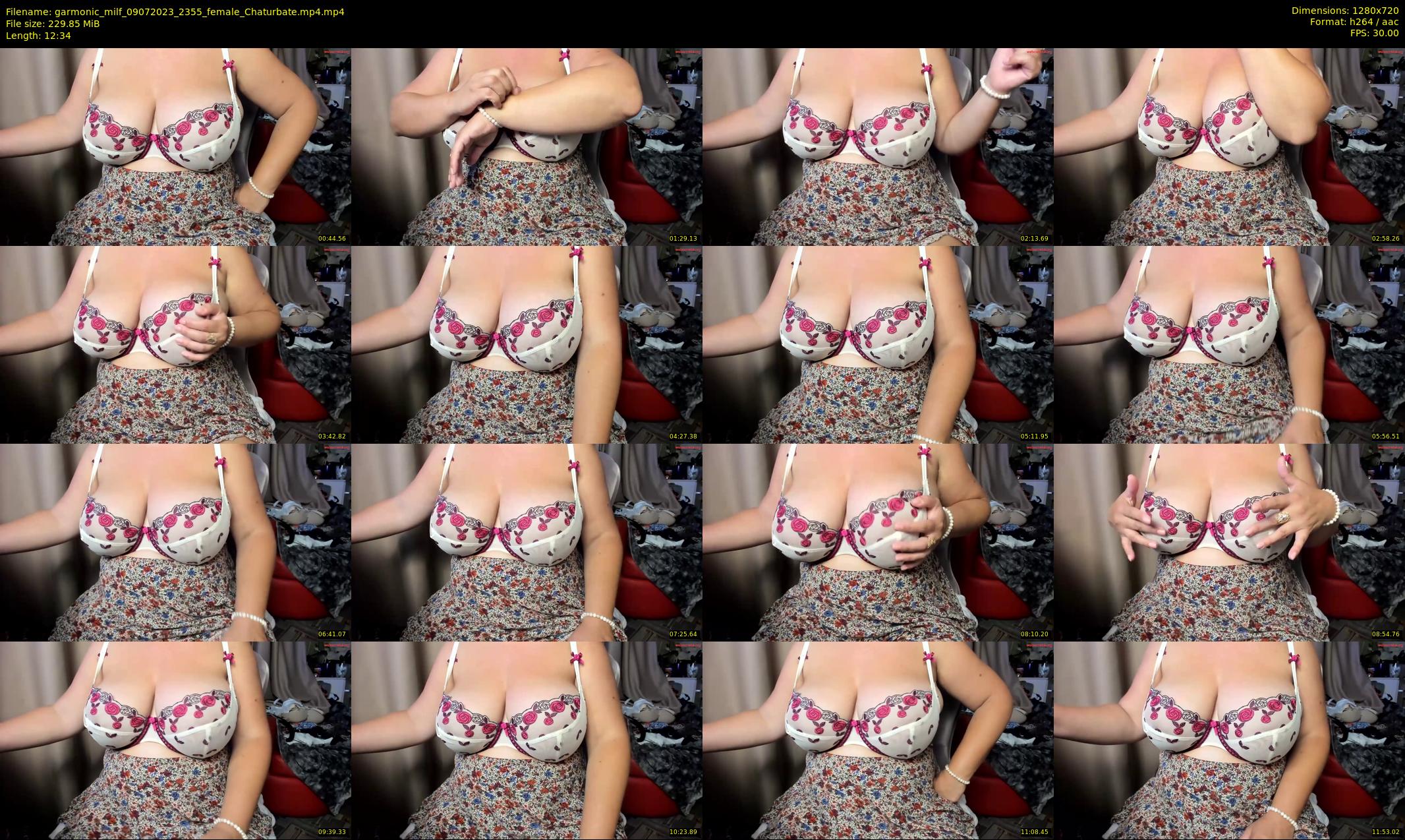 garmonic_milf — 13 minute Chaturbate female cam show recording, 720p, Jul 9, 2023