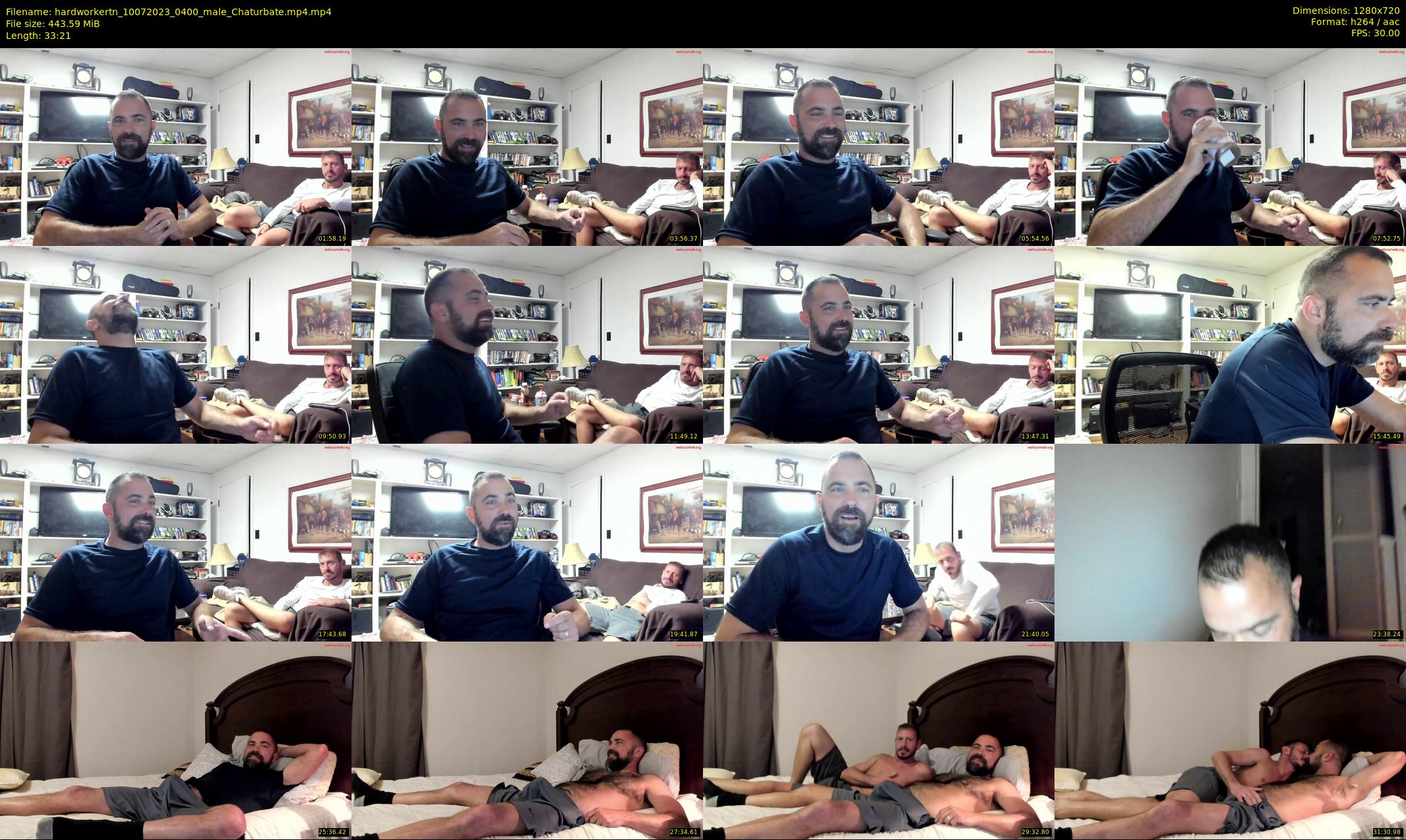 hardworkertn — 34 minute Chaturbate male cam show recording, 720p, Jul 10, 2023