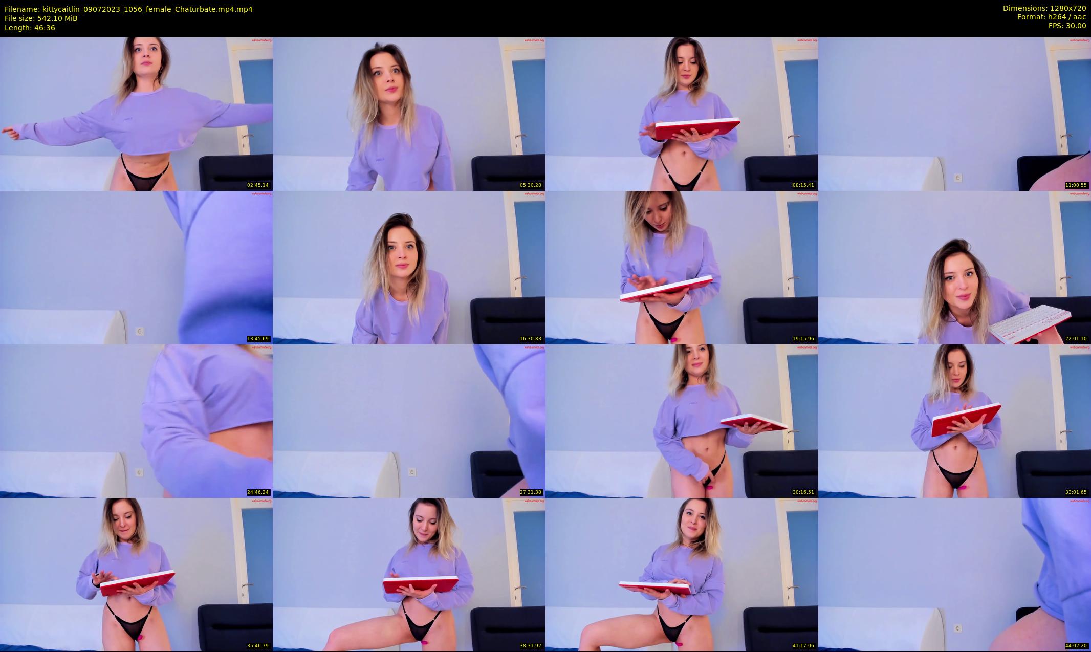 kittycaitlin — 47 minute Chaturbate female cam show recording, 720p, Jul 9, 2023