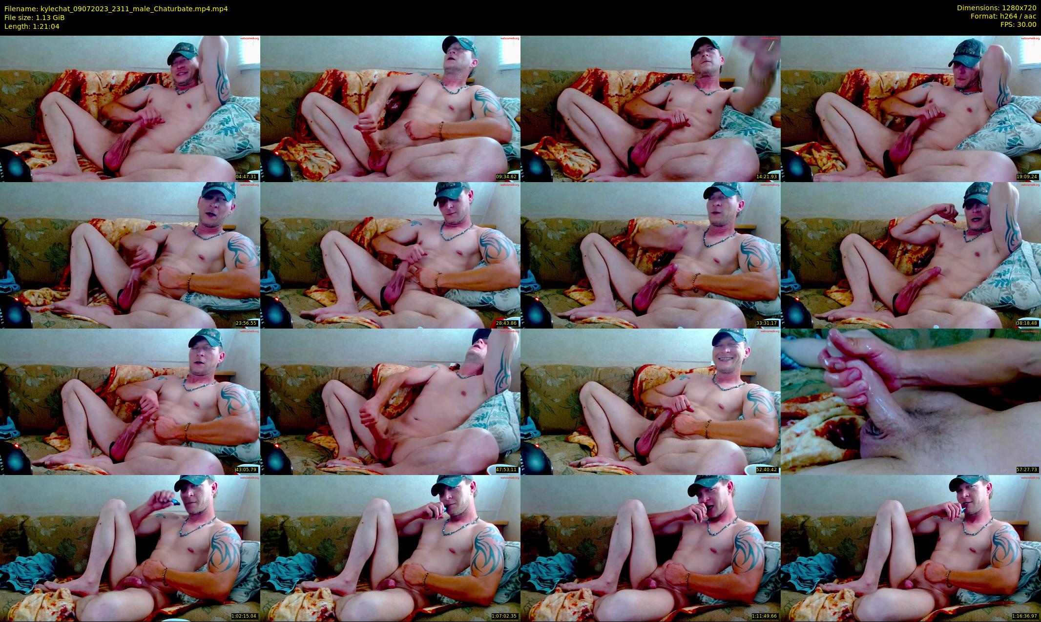 kylechat — 82 minute Chaturbate male cam show recording, 720p, Jul 9, 2023