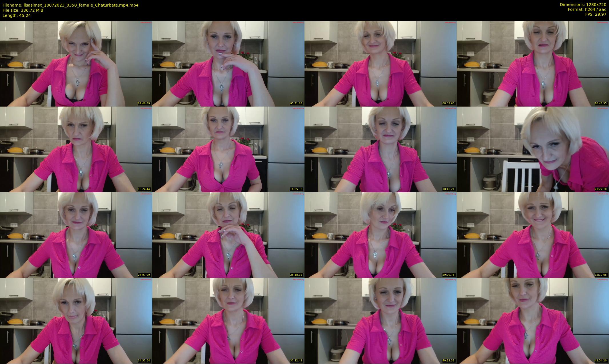 lisasimsx — 46 minute Chaturbate female cam show recording, 720p, Jul 10, 2023