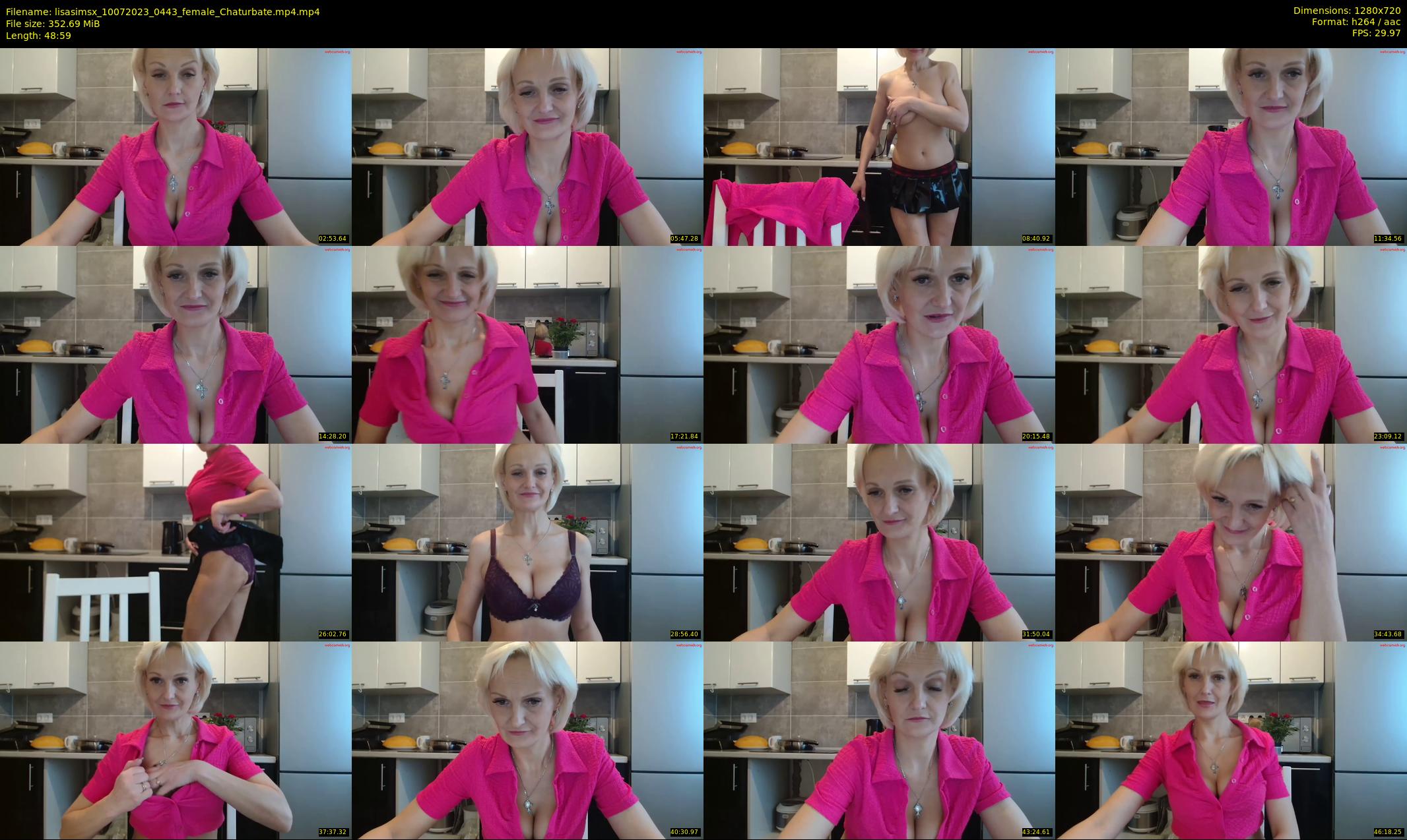 lisasimsx — 49 minute Chaturbate female cam show recording, 720p, Jul 10, 2023