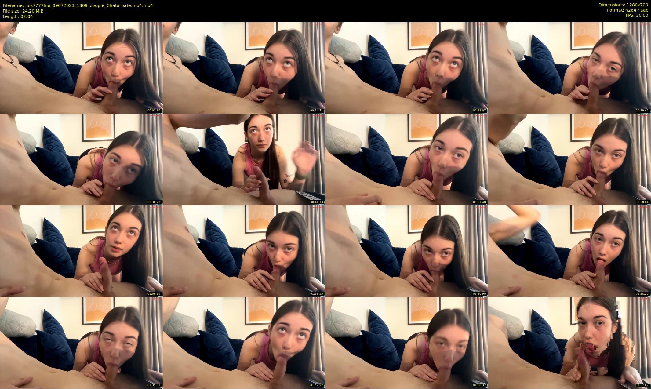 luis7777hui — 3 minute Chaturbate couple cam show recording, 720p, Jul 9, 2023