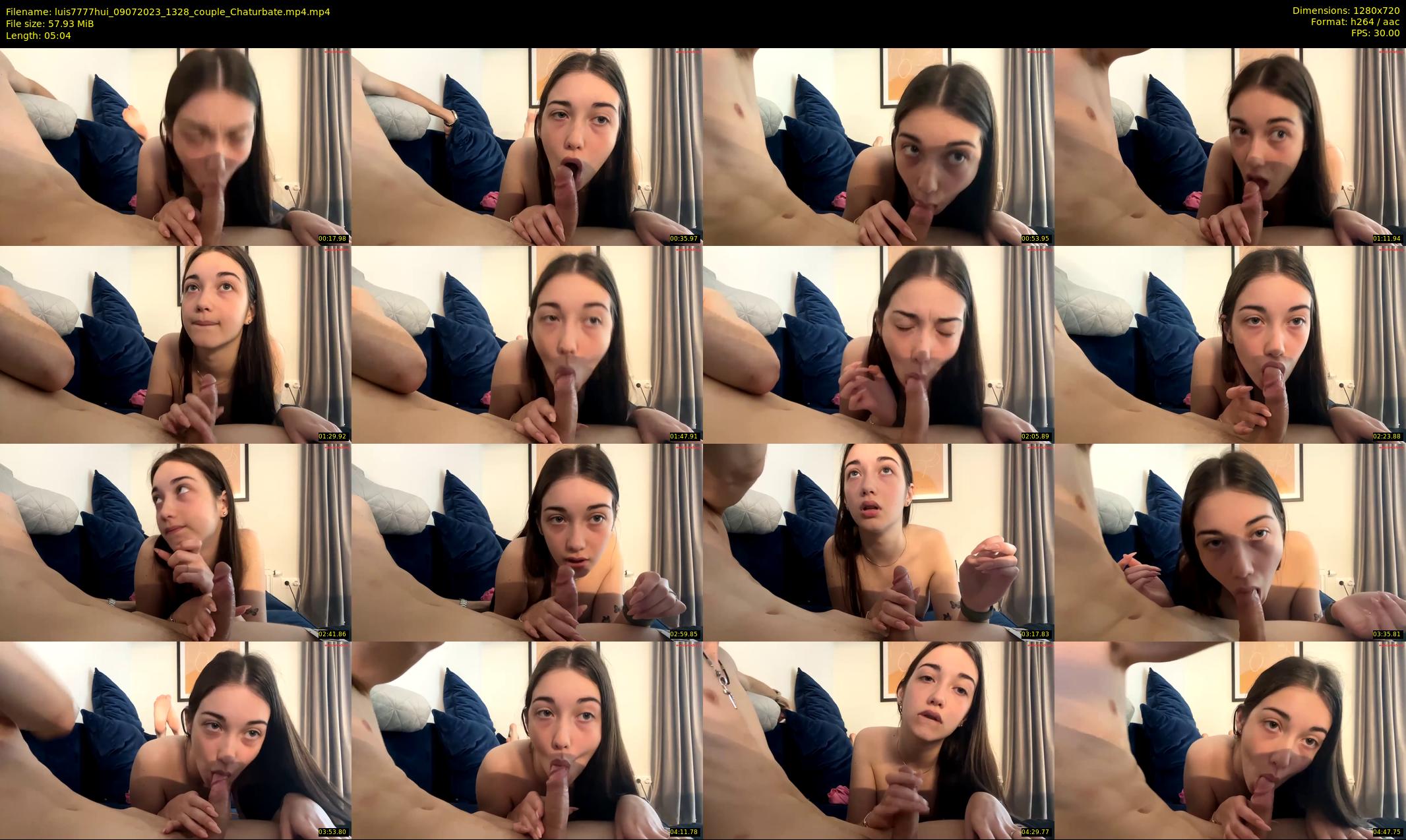luis7777hui — 6 minute Chaturbate couple cam show recording, 720p, Jul 9, 2023