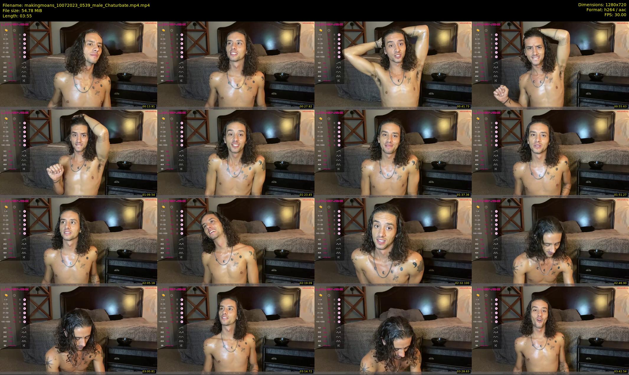 makingmoans — 4 minute Chaturbate male cam show recording, 720p, Jul 10, 2023