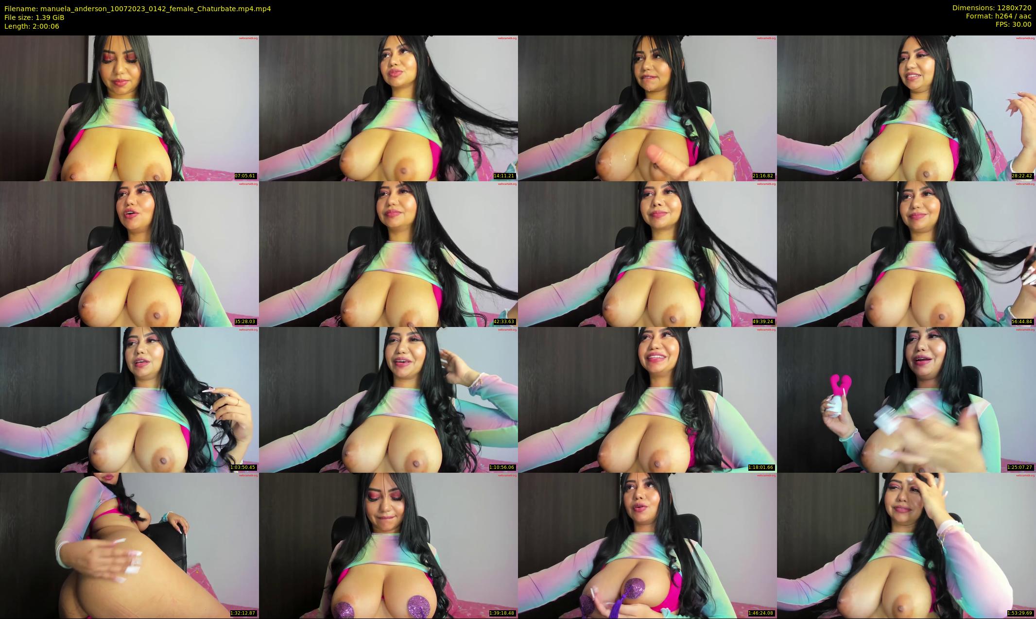 manuela_anderson — 121 minute Chaturbate female cam show recording, 720p, Jul 10, 2023