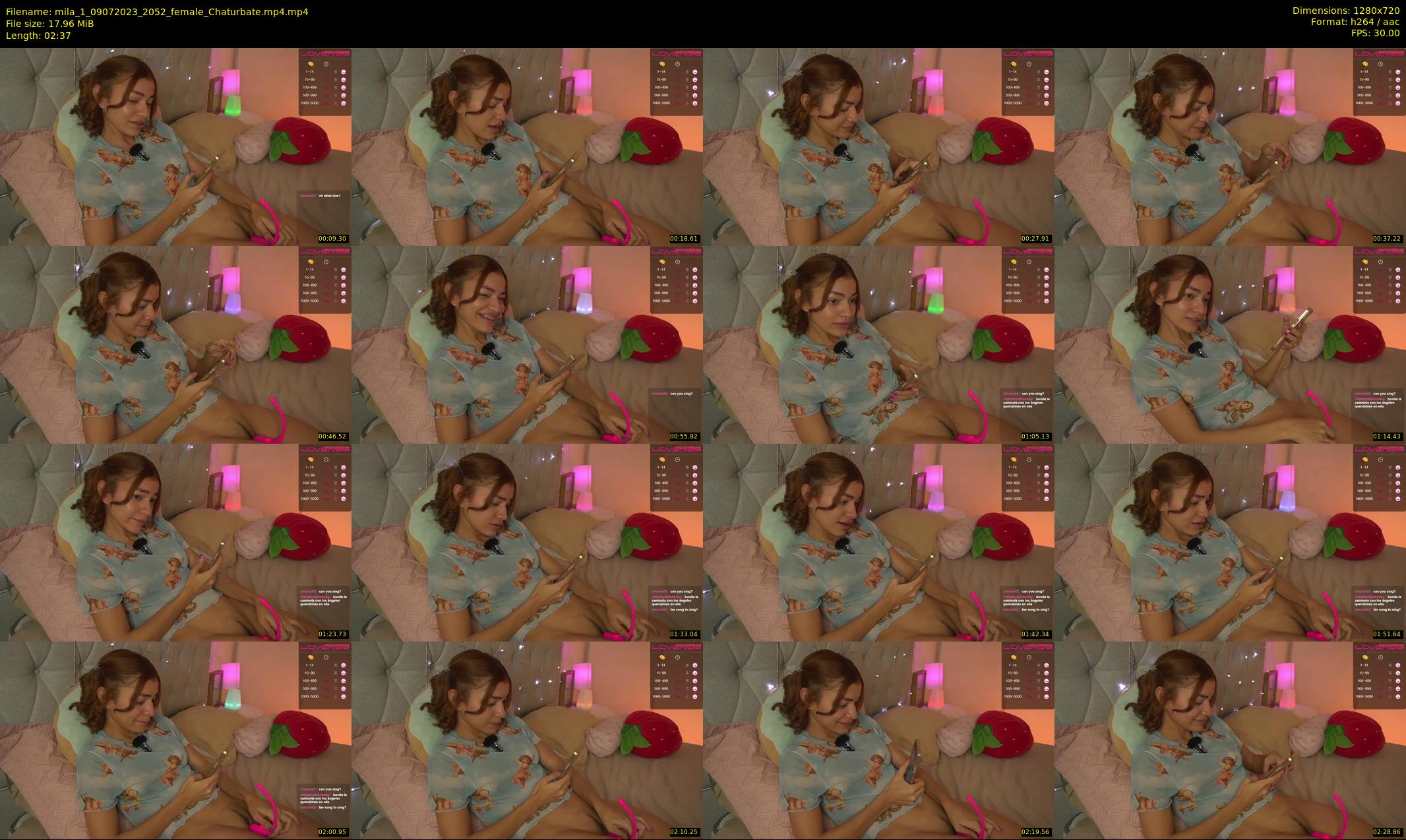 mila_1 — 3 minute Chaturbate female cam show recording, 720p, Jul 9, 2023