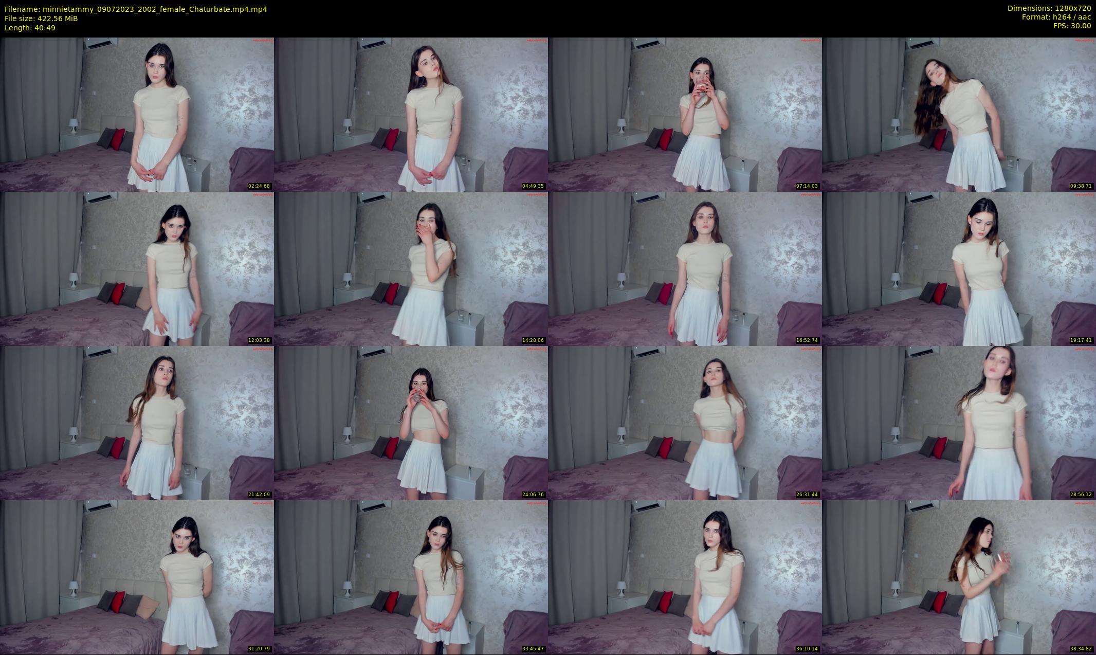 minnietammy — 41 minute Chaturbate female cam show recording, 720p, Jul 9, 2023