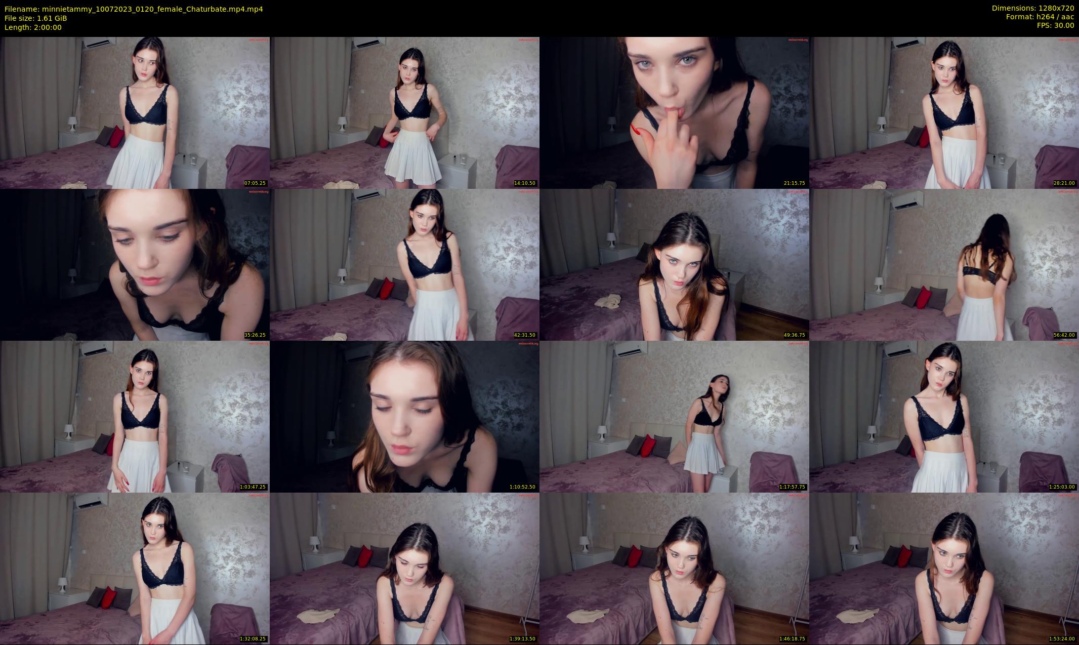 minnietammy — 120 minute Chaturbate female cam show recording, 720p, Jul 10, 2023