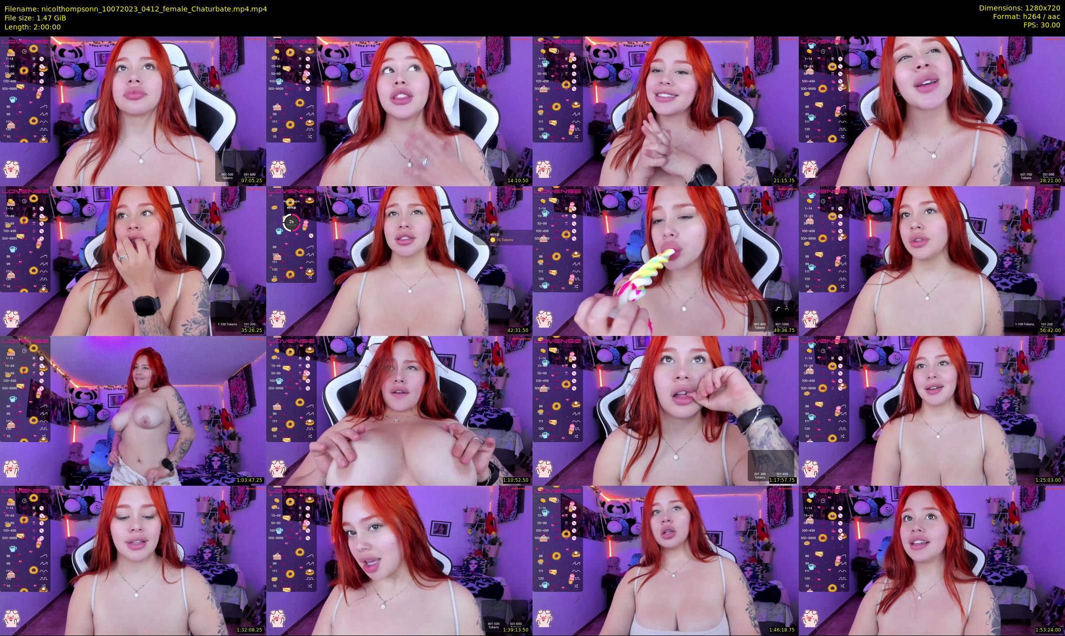 nicolthompsonn — 120 minute Chaturbate female cam show recording, 720p, Jul 10, 2023