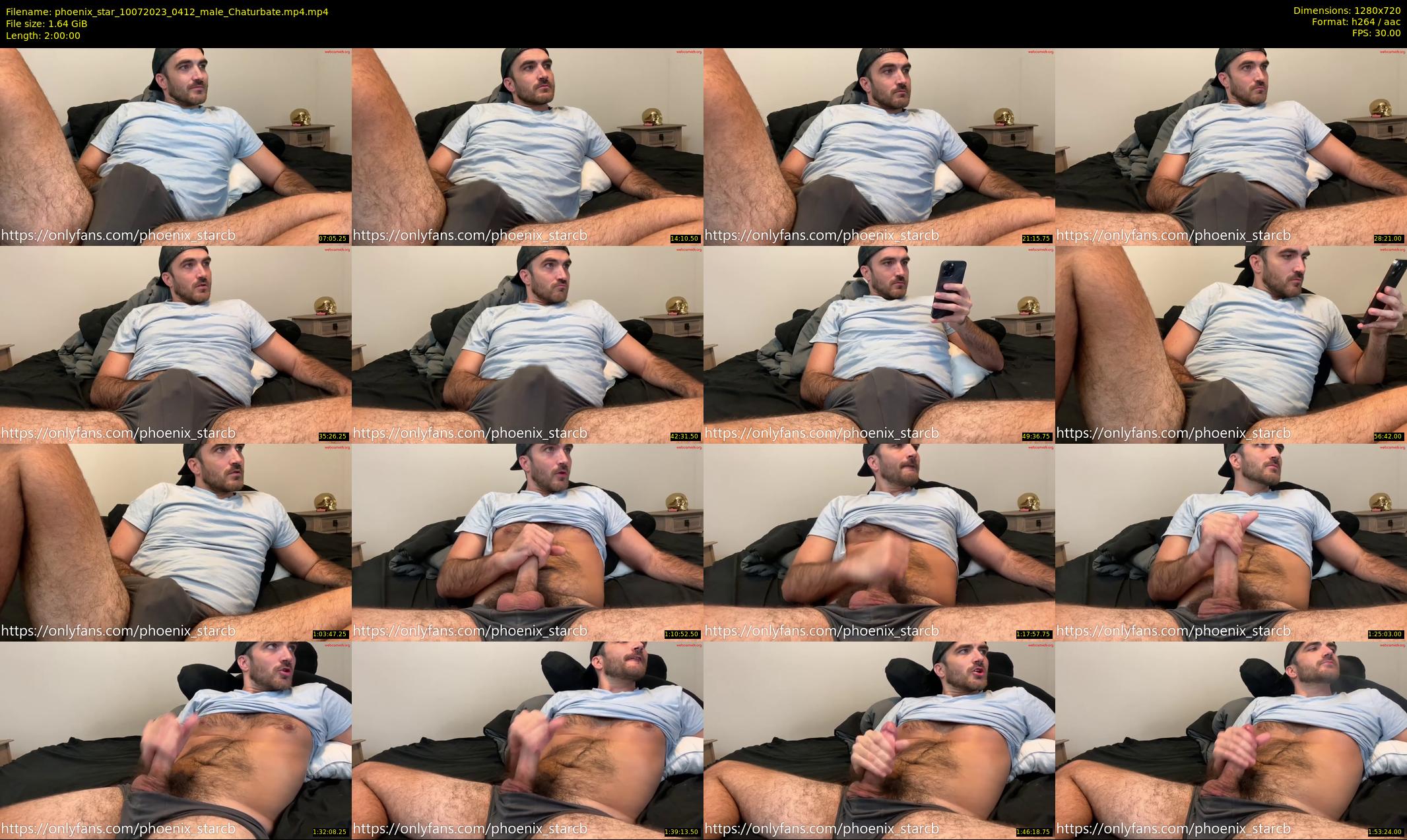 phoenix_star — 120 minute Chaturbate male cam show recording, 720p, Jul 10, 2023