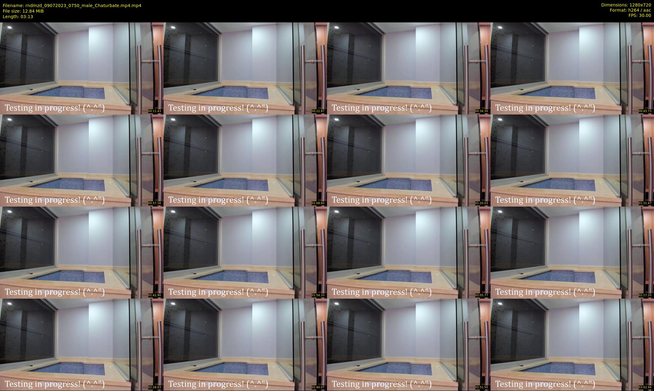 rndmzd — 4 minute Chaturbate male cam show recording, 720p, Jul 9, 2023