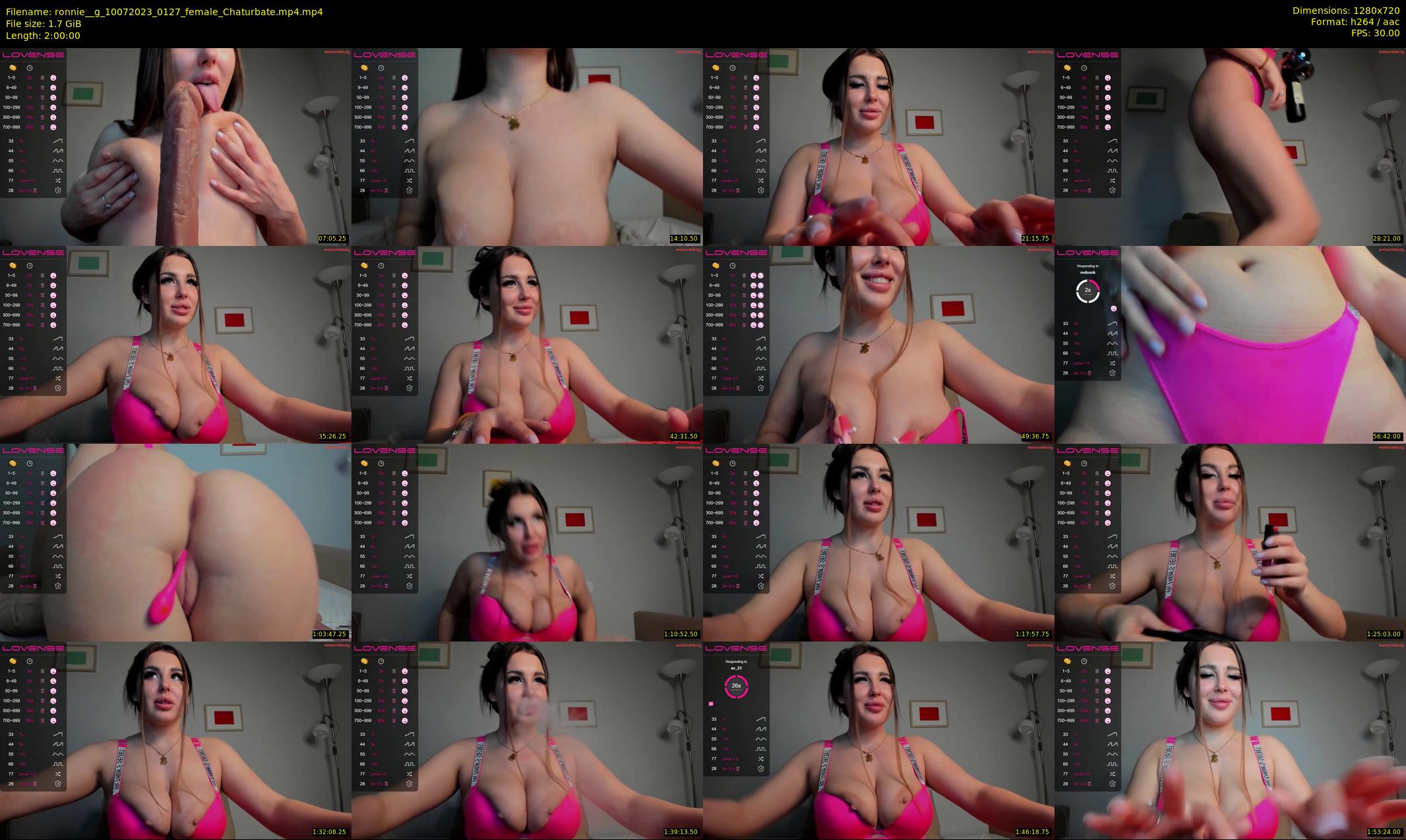 ronnie__g — 120 minute Chaturbate female cam show recording, 720p, Jul 10, 2023