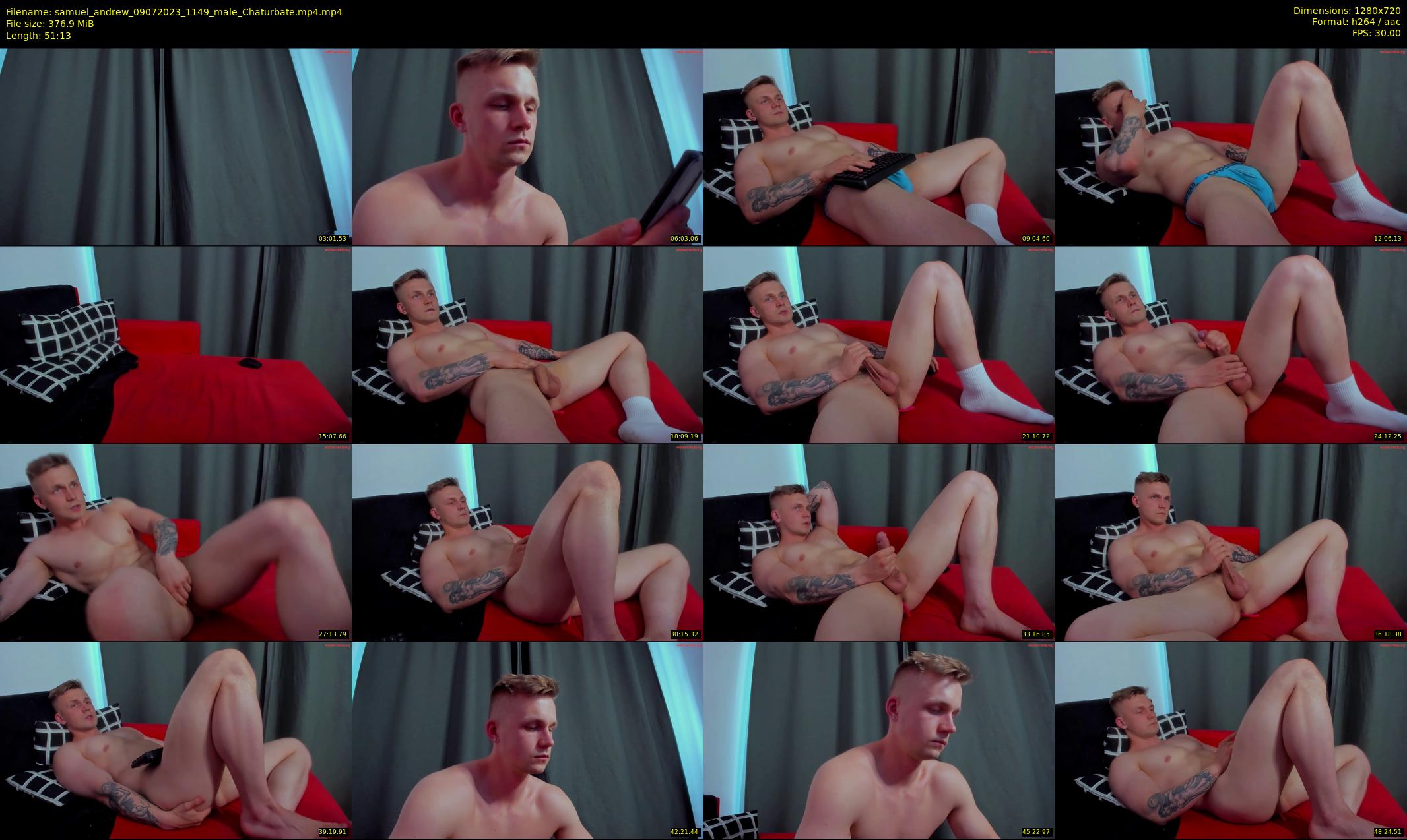 samuel_andrew — 52 minute Chaturbate male cam show recording, 720p, Jul 9, 2023