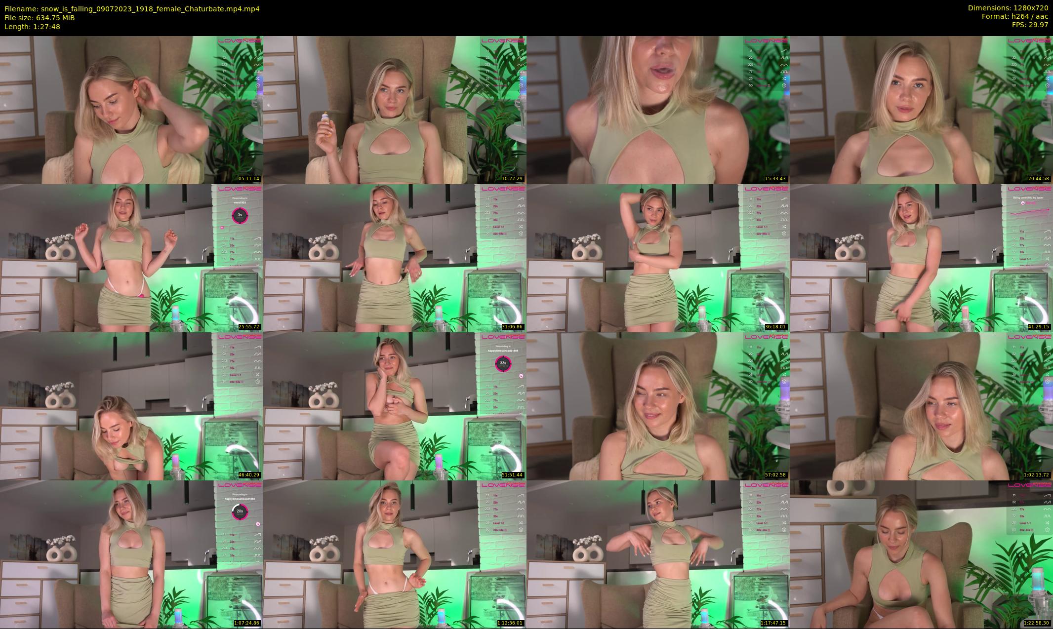 snow_is_falling — 88 minute Chaturbate female cam show recording, 720p, Jul 9, 2023