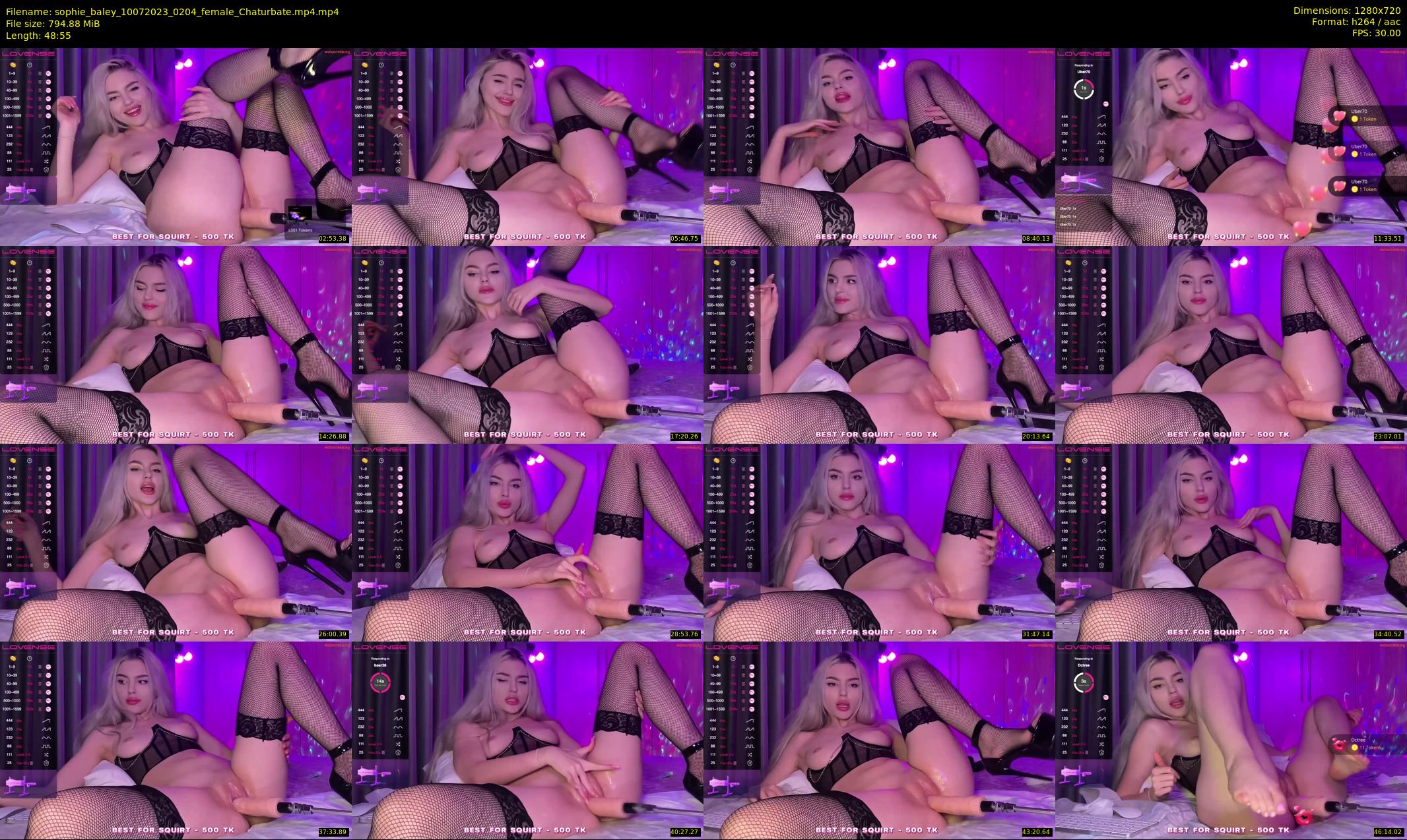 sophie_baley — 49 minute Chaturbate female cam show recording, 720p, Jul 10, 2023