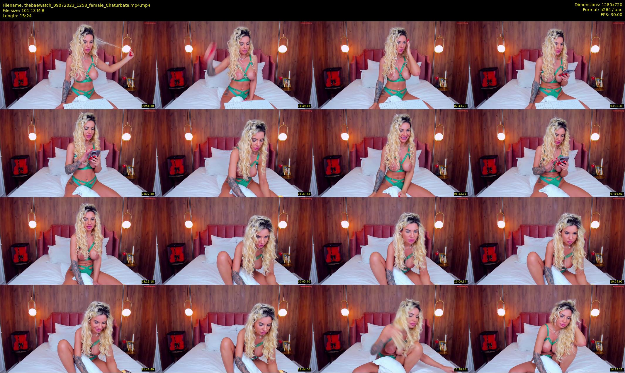 thebaewatch — 16 minute Chaturbate female cam show recording, 720p, Jul 9, 2023