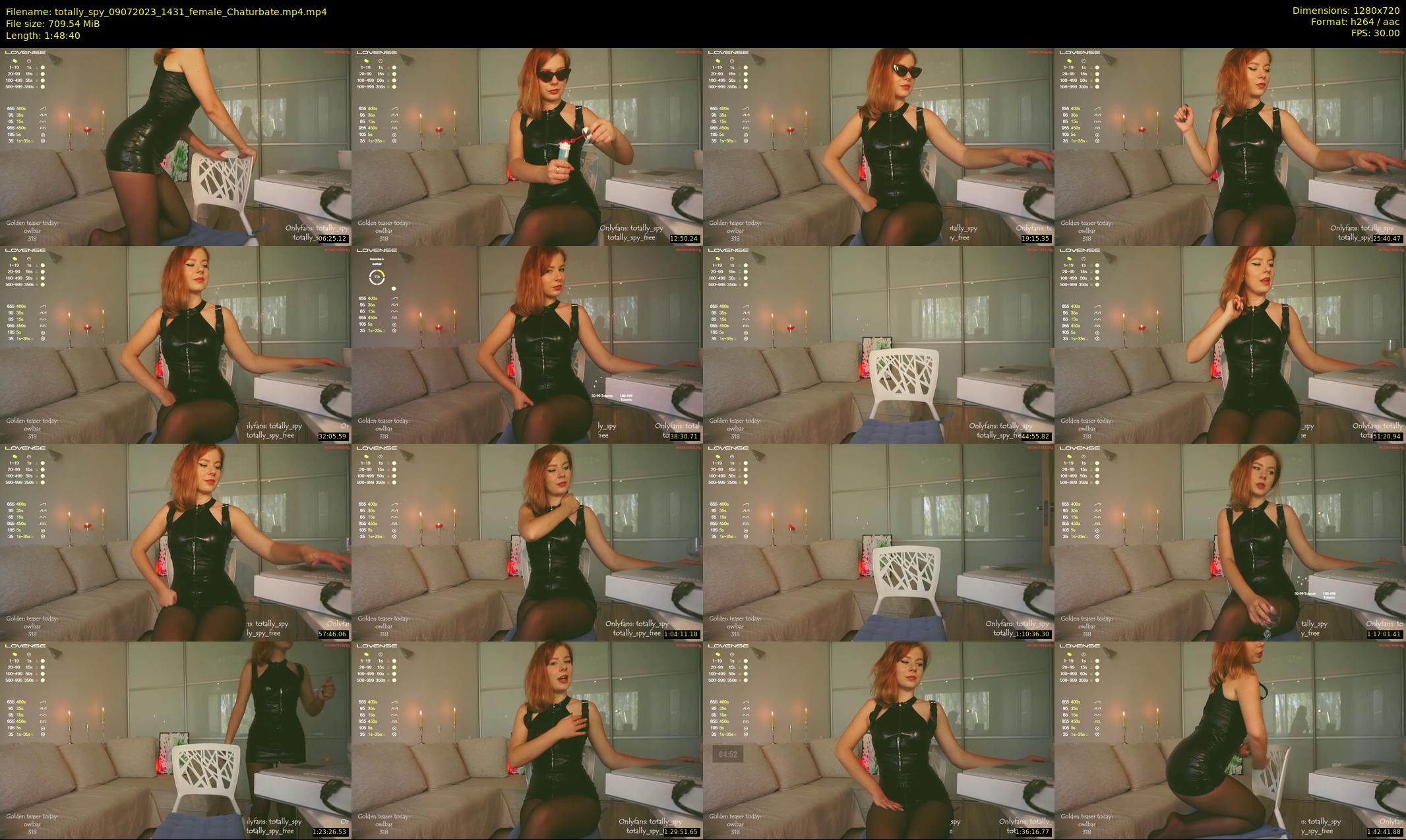 totally_spy — 109 minute Chaturbate female cam show recording, 720p, Jul 9, 2023