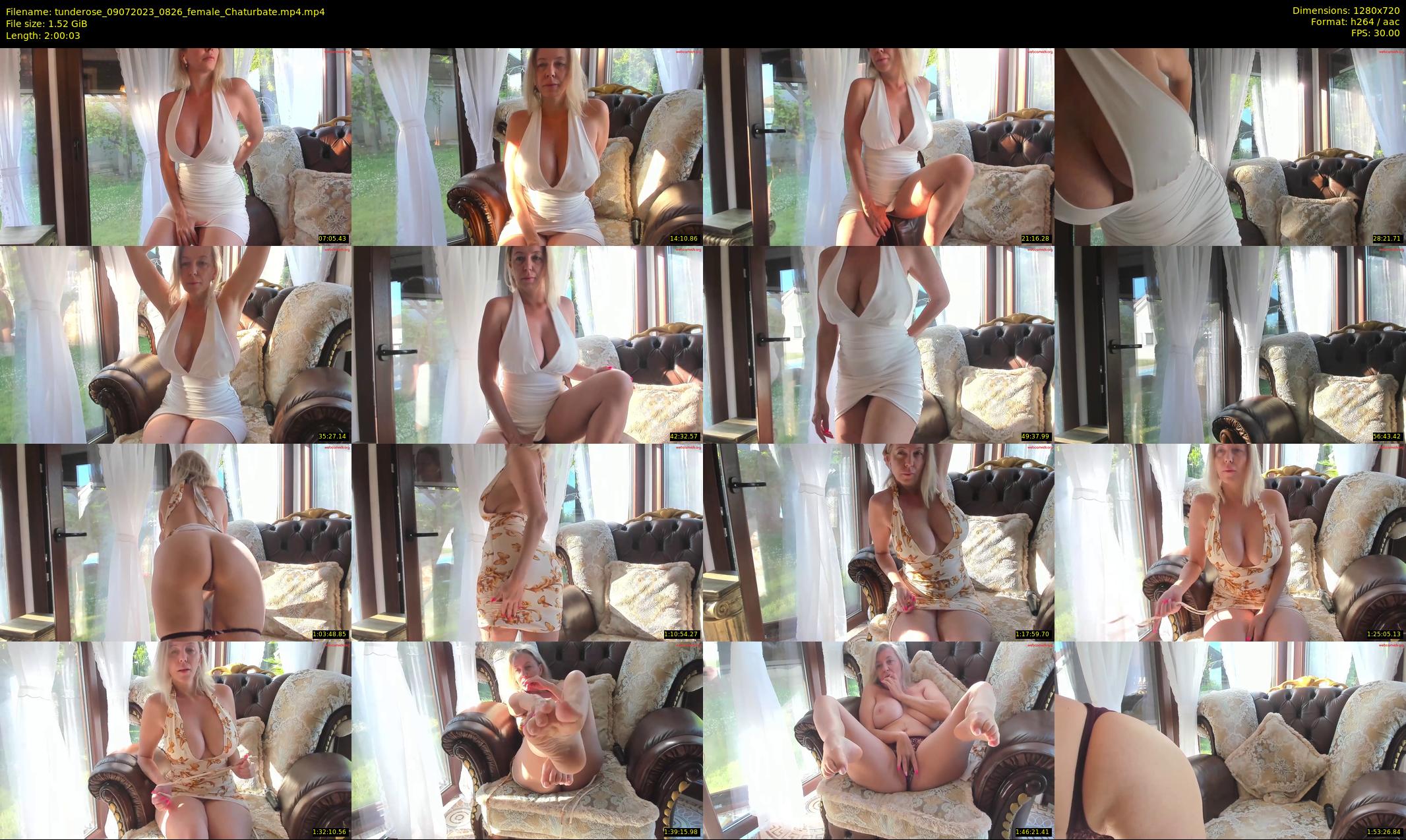tunderose — 121 minute Chaturbate female cam show recording, 720p, Jul 9, 2023