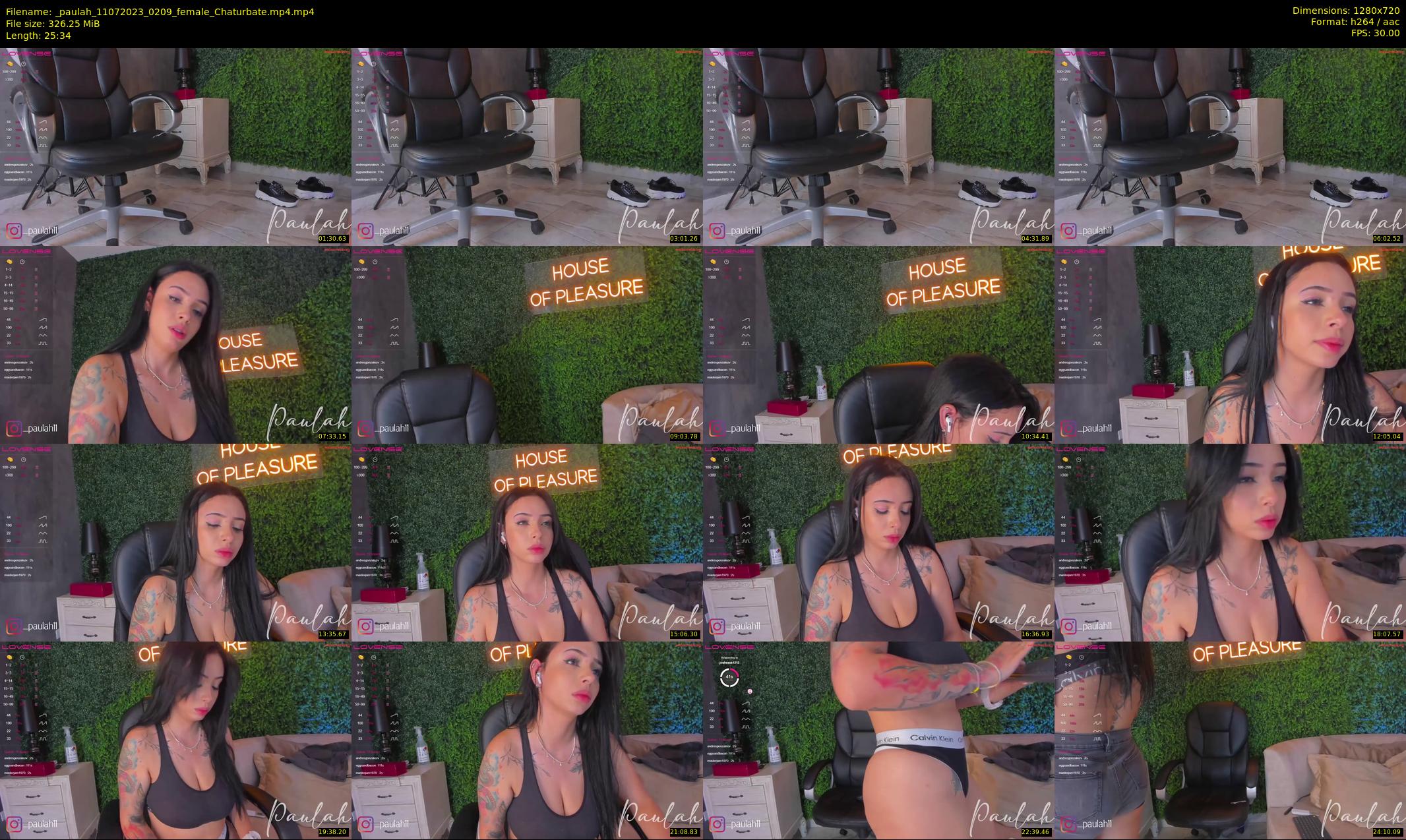 _paulah — 26 minute Chaturbate female cam show recording, 720p, Jul 11, 2023