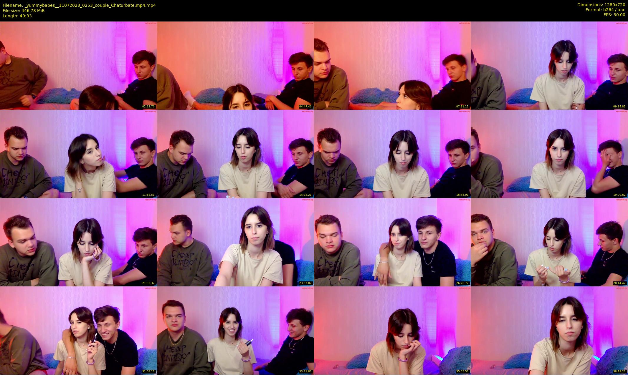 _yummybabes_ — 41 minute Chaturbate couple cam show recording, 720p, Jul 11, 2023