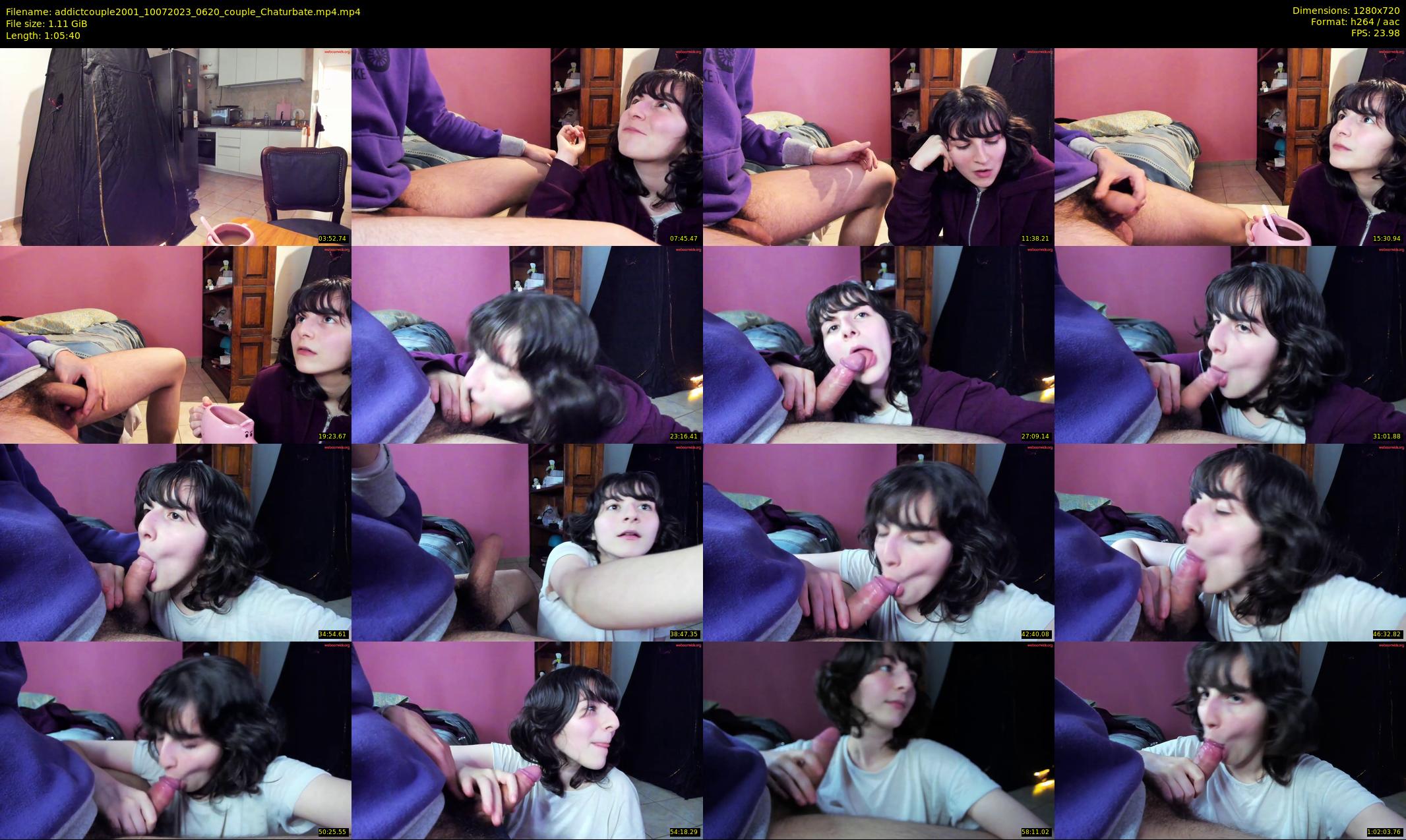 addictcouple2001 — 66 minute Chaturbate couple cam show recording, 720p, Jul 10, 2023