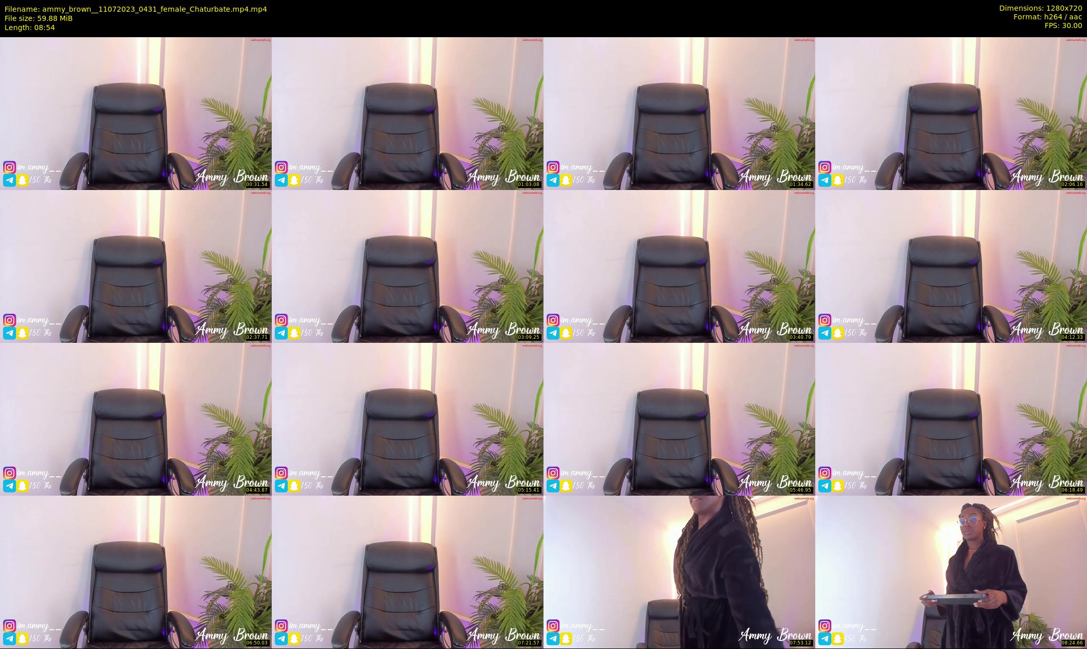 ammy_brown_ — 9 minute Chaturbate female cam show recording, 720p, Jul 11, 2023