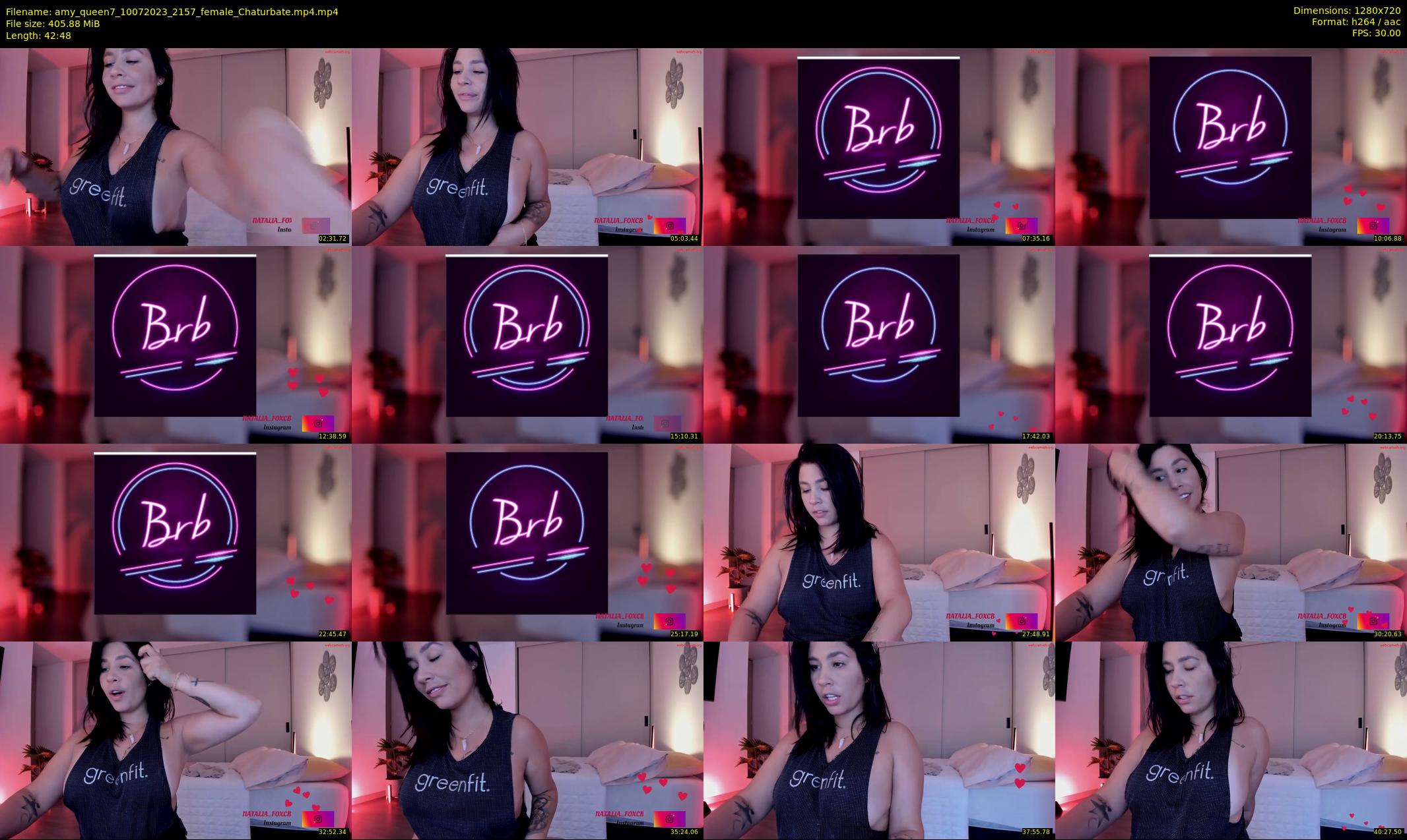 amy_queen7 — 43 minute Chaturbate female cam show recording, 720p, Jul 10, 2023