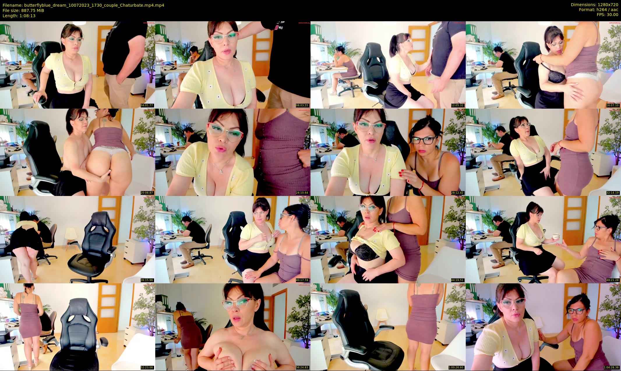 butterflyblue_dream — 69 minute Chaturbate couple cam show recording, 720p, Jul 10, 2023
