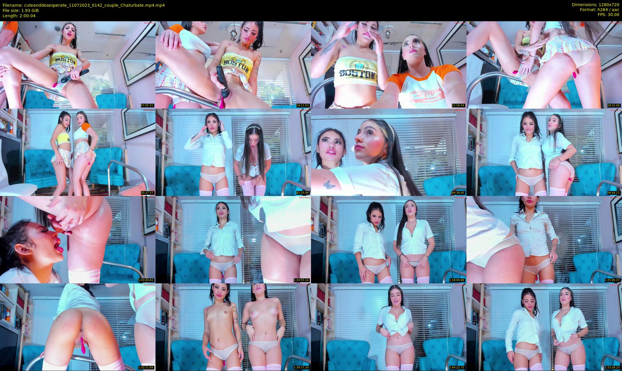 cuteanddesesperate — 121 minute Chaturbate female cam show recording, 720p, Jul 11, 2023