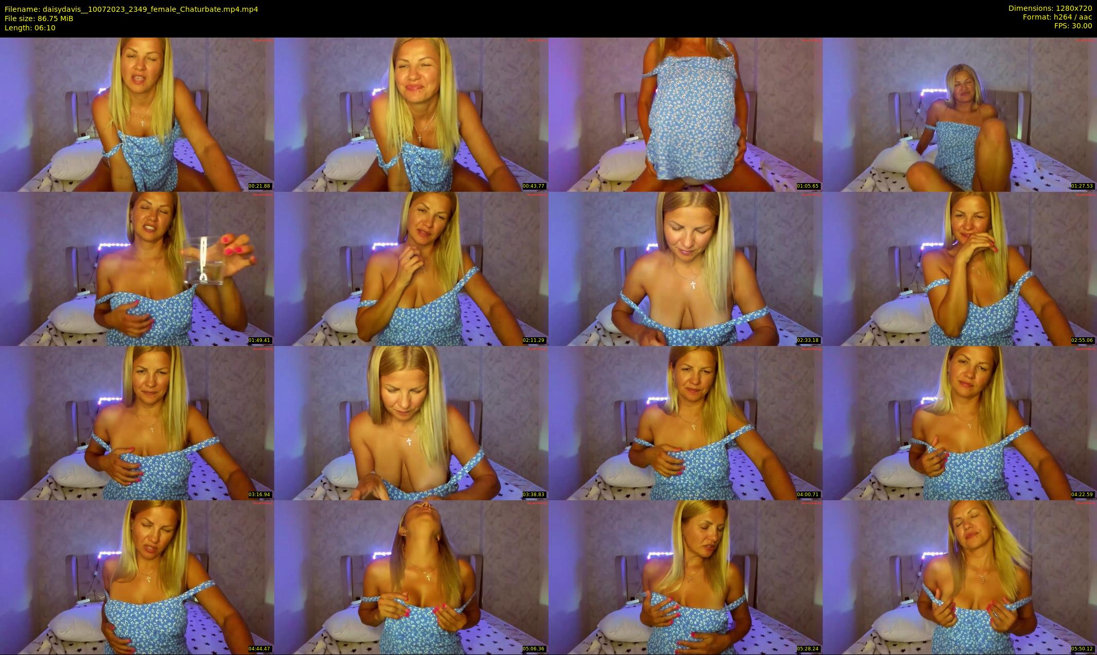 daisydavis_ — 7 minute Chaturbate female cam show recording, 720p, Jul 10, 2023