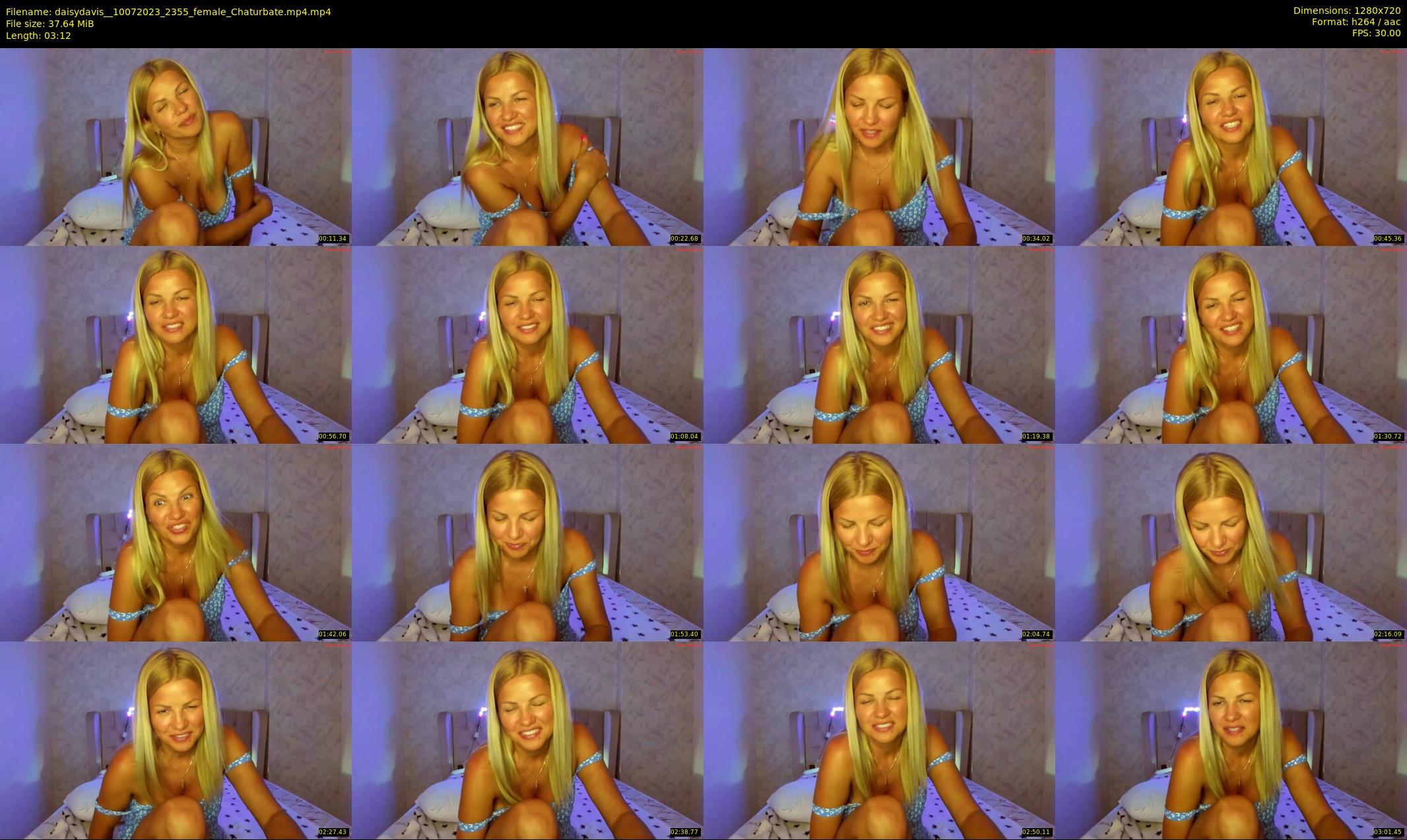 daisydavis_ — 4 minute Chaturbate female cam show recording, 720p, Jul 10, 2023