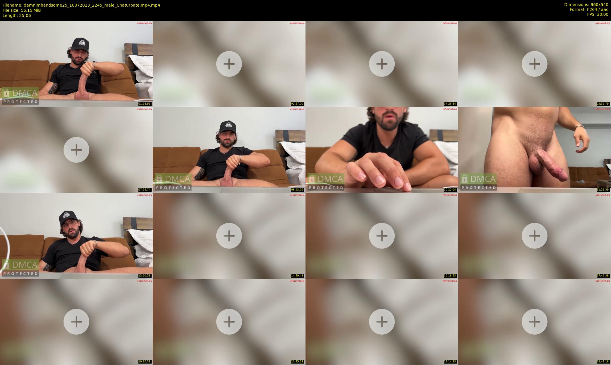 damnimhandsome25 — 26 minute Chaturbate male cam show recording, 480p, Jul 10, 2023