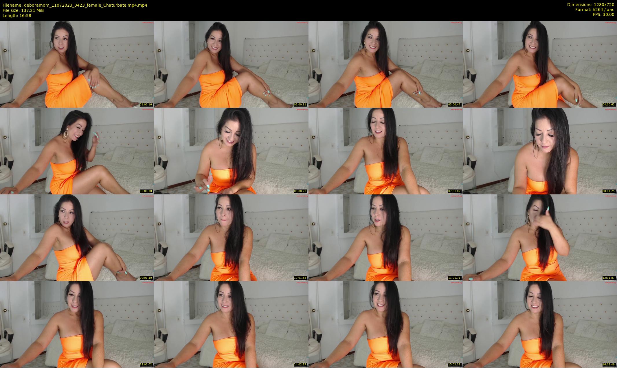 deboramom — 17 minute Chaturbate female cam show recording, 720p, Jul 11, 2023