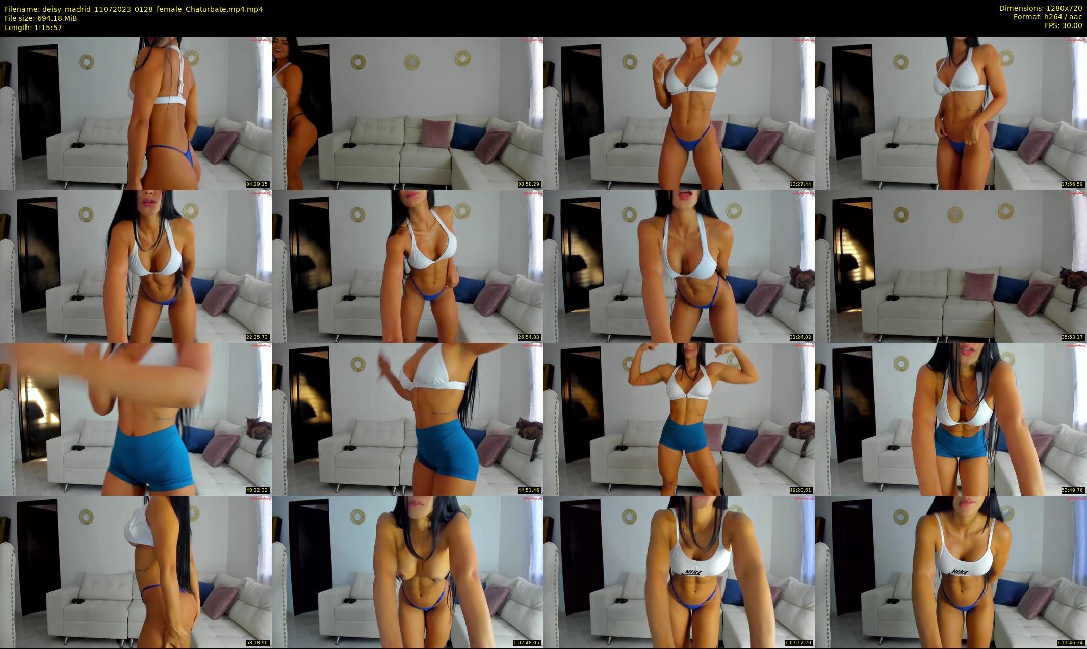 deisy_madrid — 76 minute Chaturbate female cam show recording, 720p, Jul 11, 2023
